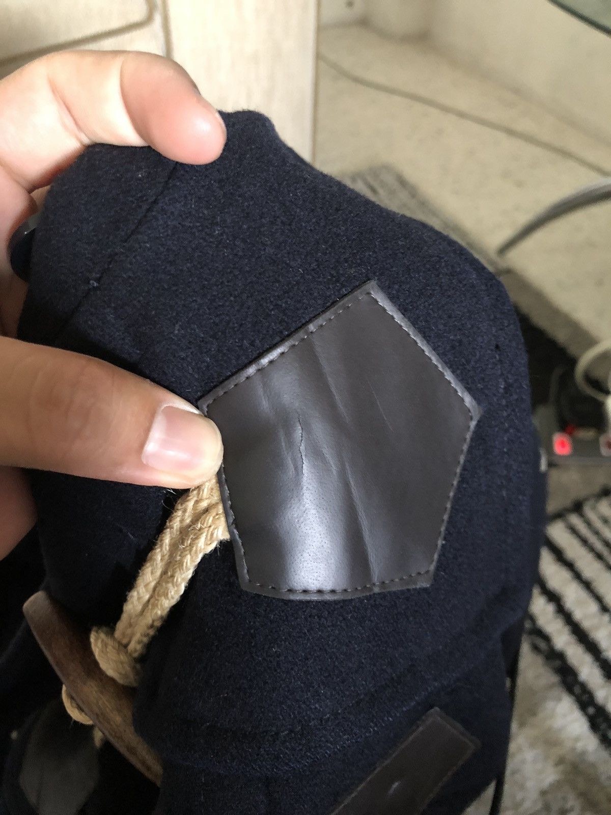 Issey Miyake Ne-net by Issey Miyake Wool Duffle Coat Hoodie Size US M / EU 48-50 / 2 - 17 Thumbnail