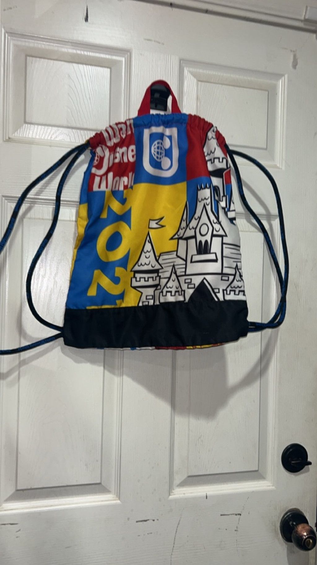 Disney Boys Disney Mickey Mouse Drawstring Bag One Size Red Blue Size ONE SIZE - 3 Thumbnail