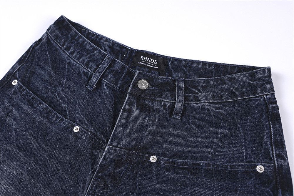 Japanese Brand American Retro Loose-Fit Casual Denim Shorts Size US 32 / EU 48 - 3 Thumbnail