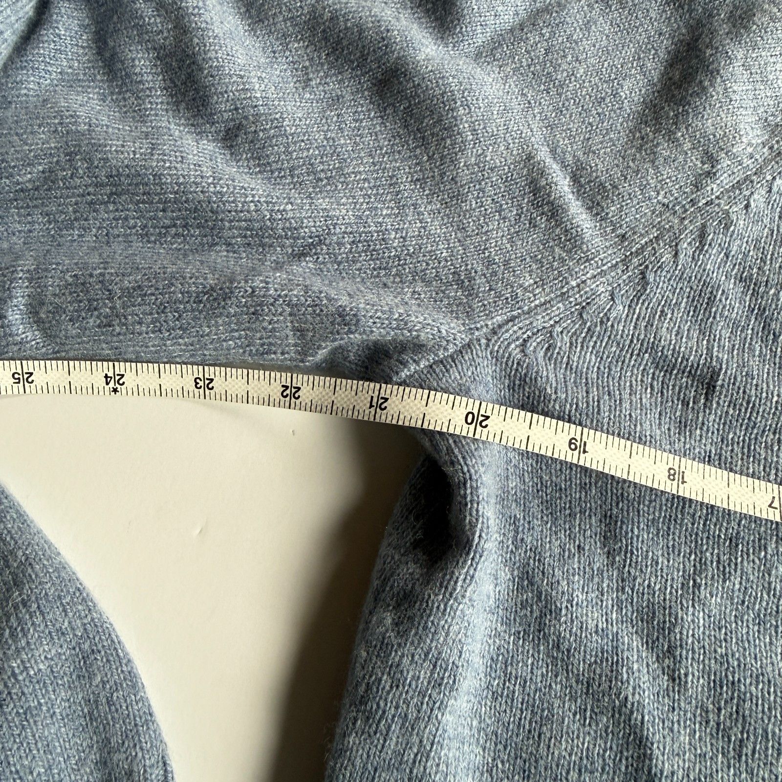 J.Crew J.Crew Light Blue Heathered Classic Crewneck Sweater Size US M / EU 48-50 / 2 - 5 Thumbnail