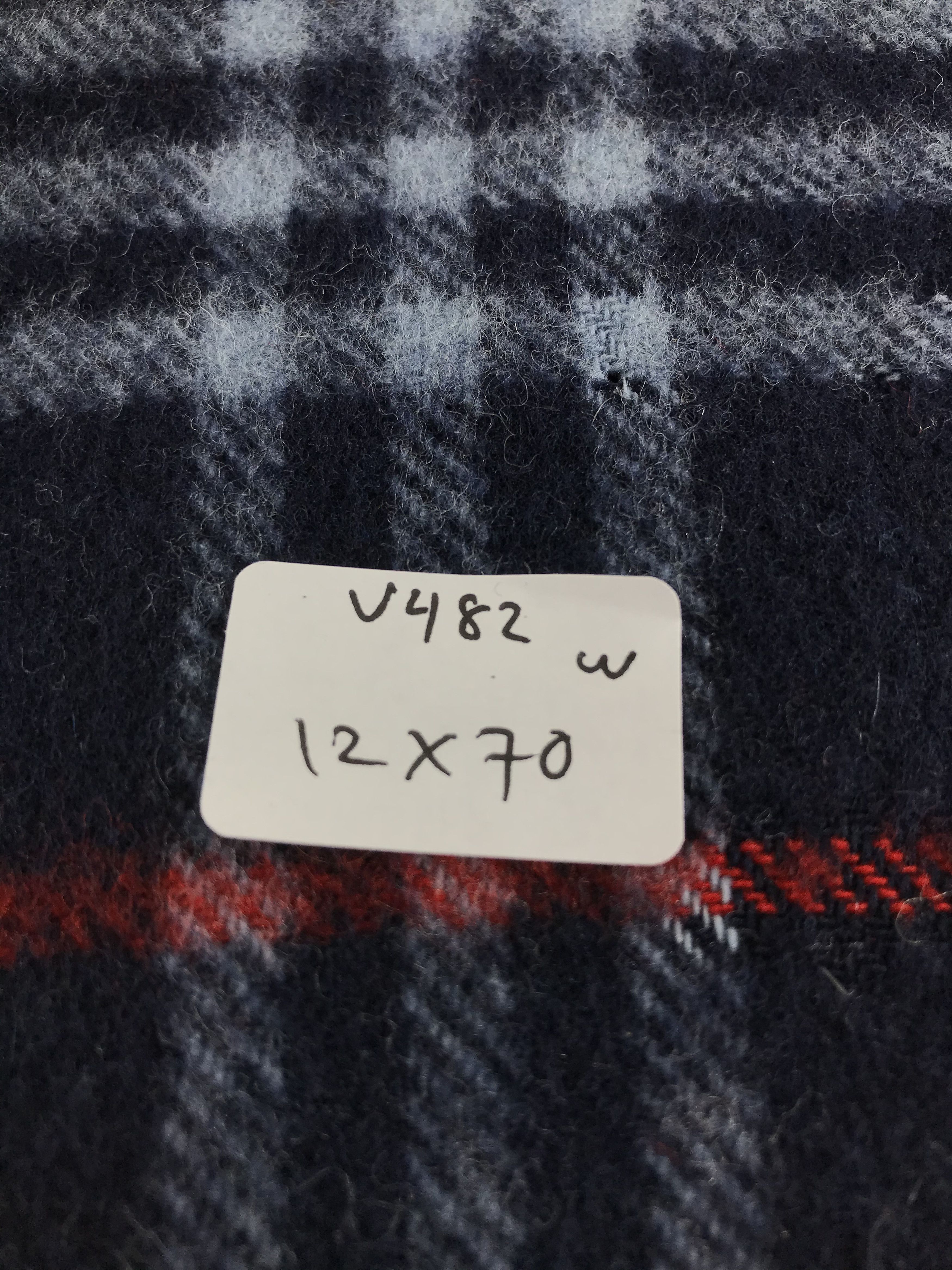 Burberry Burberry Blue Nova Check Wool Scarf Muffler V482 Size ONE SIZE - 25 Thumbnail
