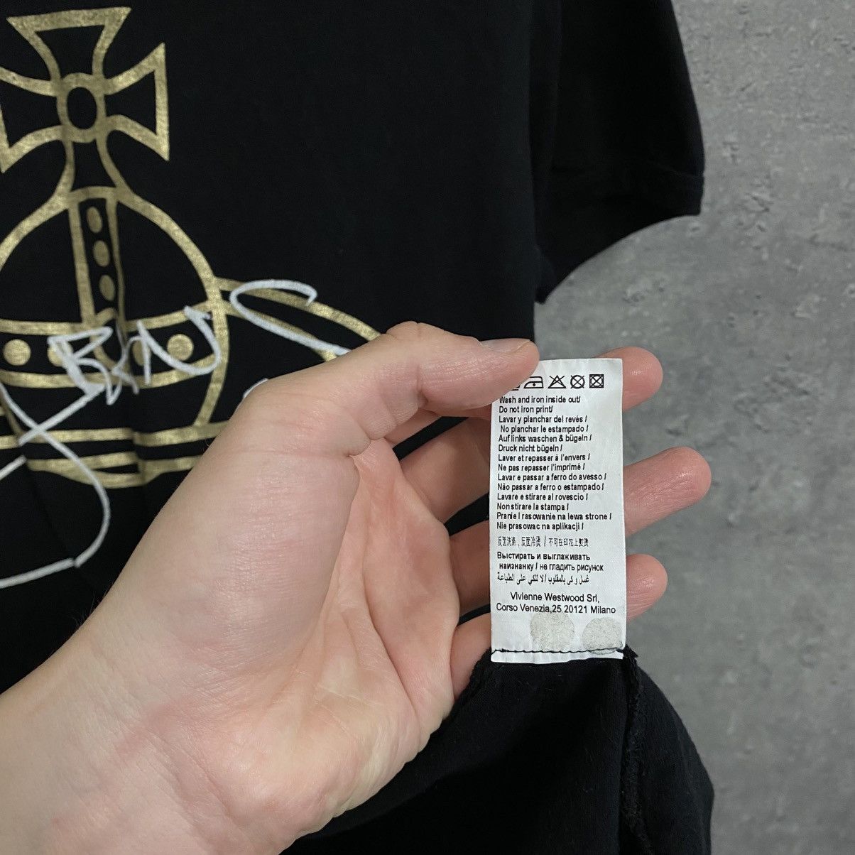 Vivienne Westwood Vivienne Westwood T-Shirt Big Logo Anglomania Hype Y2K Size US M / EU 48-50 / 2 - 8 Thumbnail