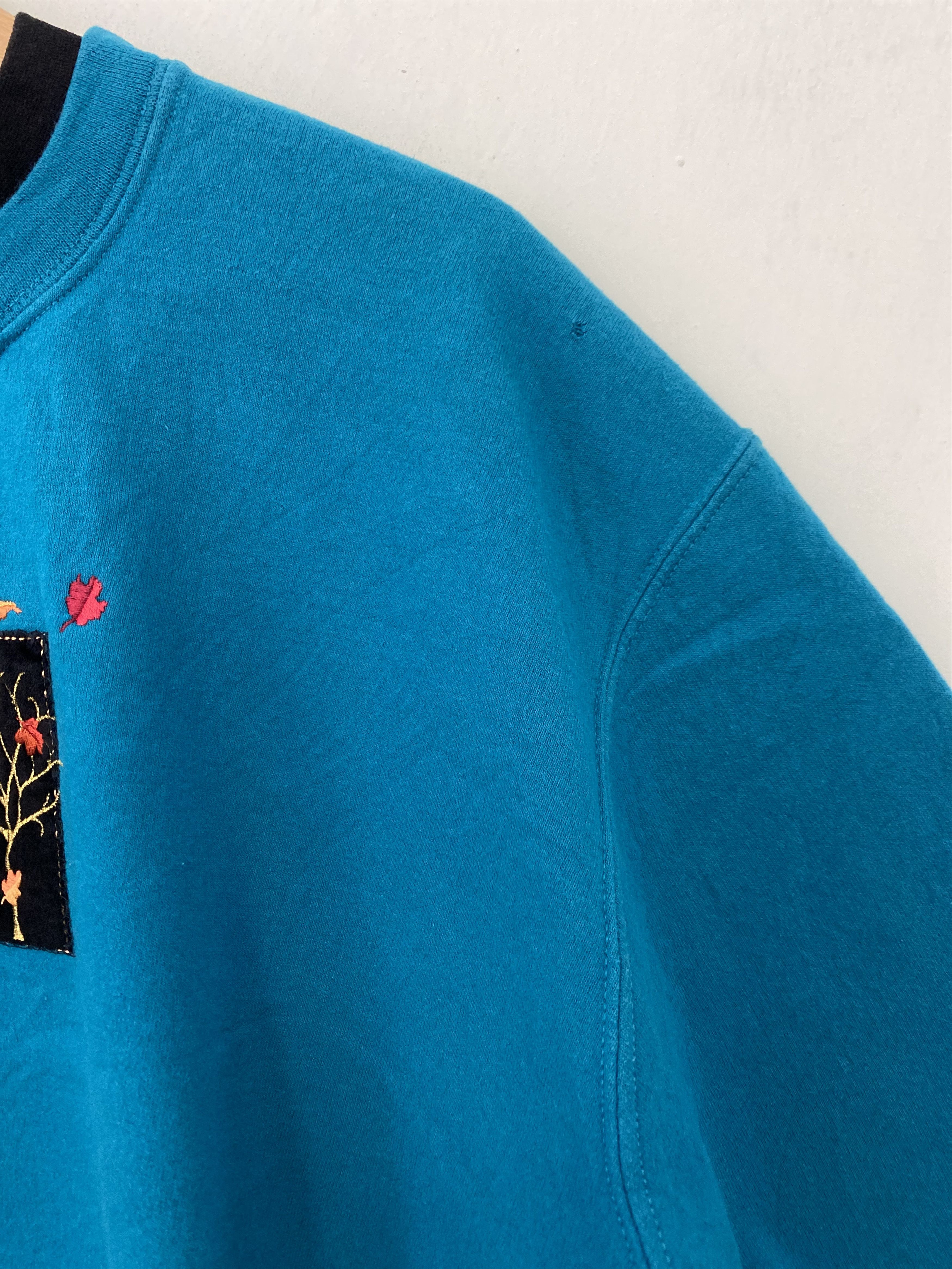 Autumn Cashmere × Vintage Autumn Season Sweatshirt XL Size Crewneck Embroidery Size US XL / EU 56 / 4 - 5 Thumbnail