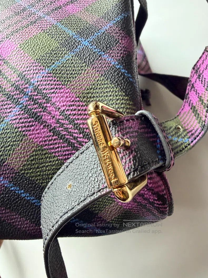 Vivienne Westwood Vivienne Westwood size os Classic checkered small backpack Size ONE SIZE - 3 Thumbnail