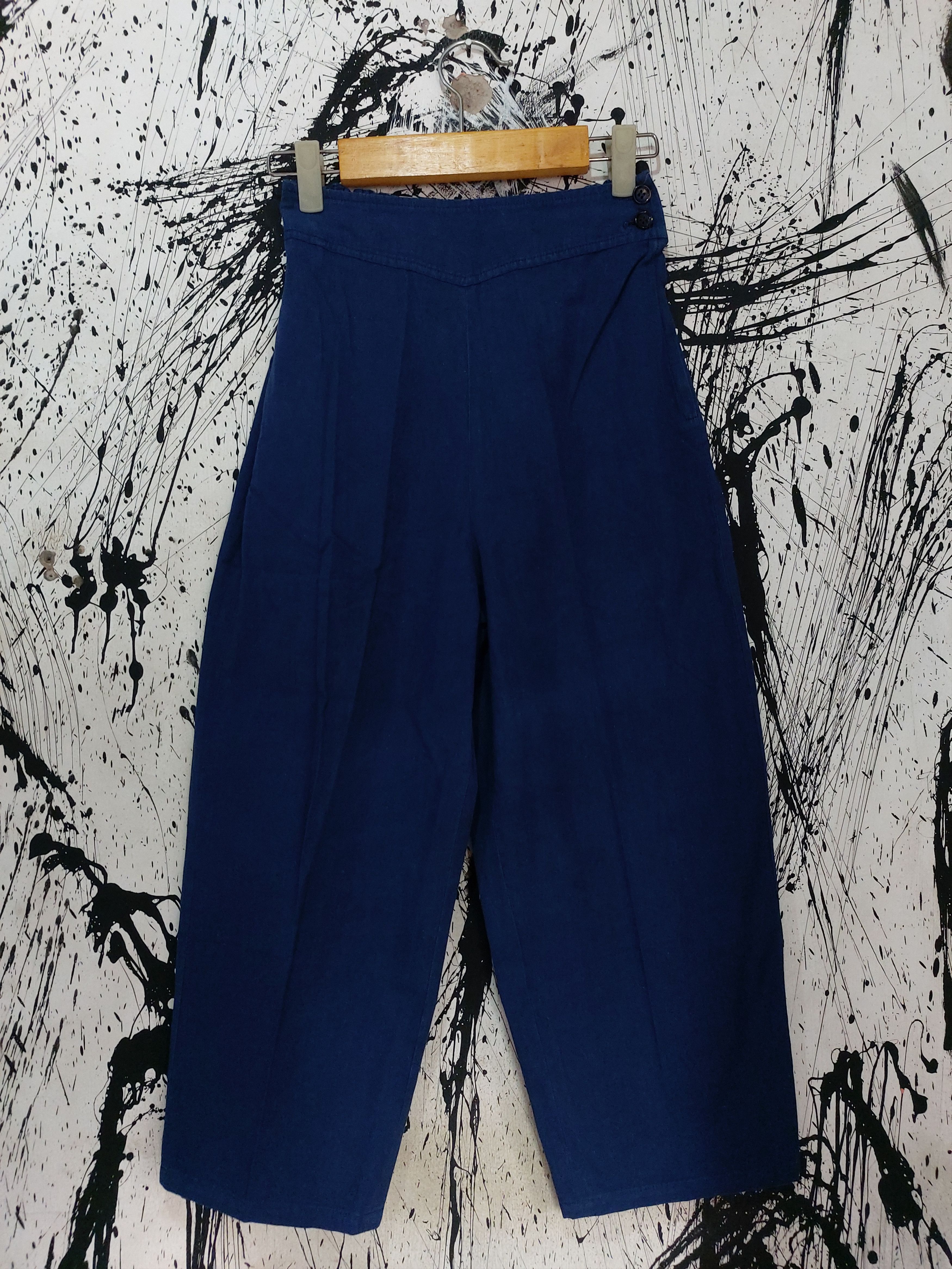 Comme des Garcons COMME DES GARCONS AD 1995 WIDE-LEG PANTS Size 29" - 1 Thumbnail