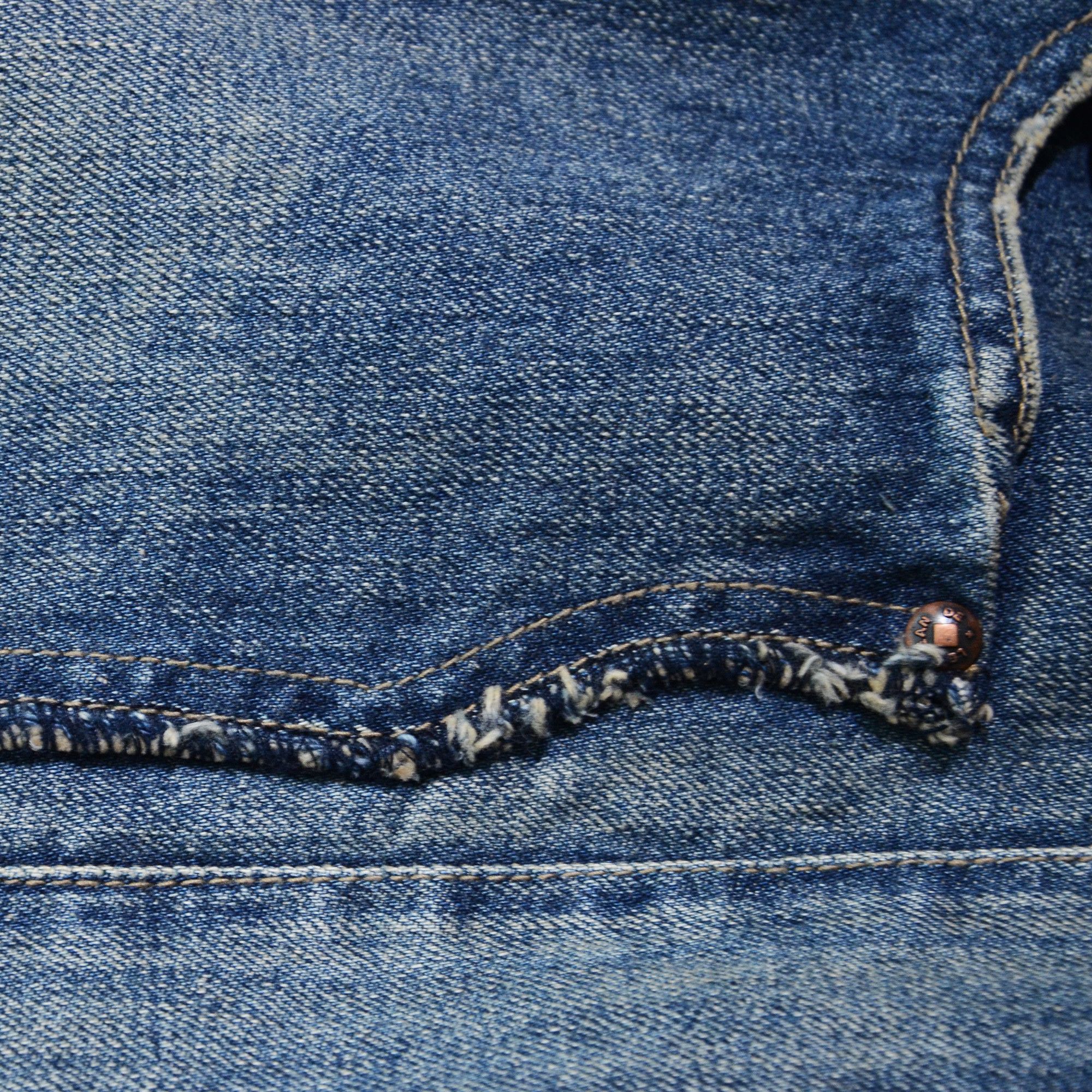 Marithe + Francois Girbaud M+FG Jorts W34 Sample item Rare Design 2006 Carft Size US 34 / EU 50 - 10 Thumbnail