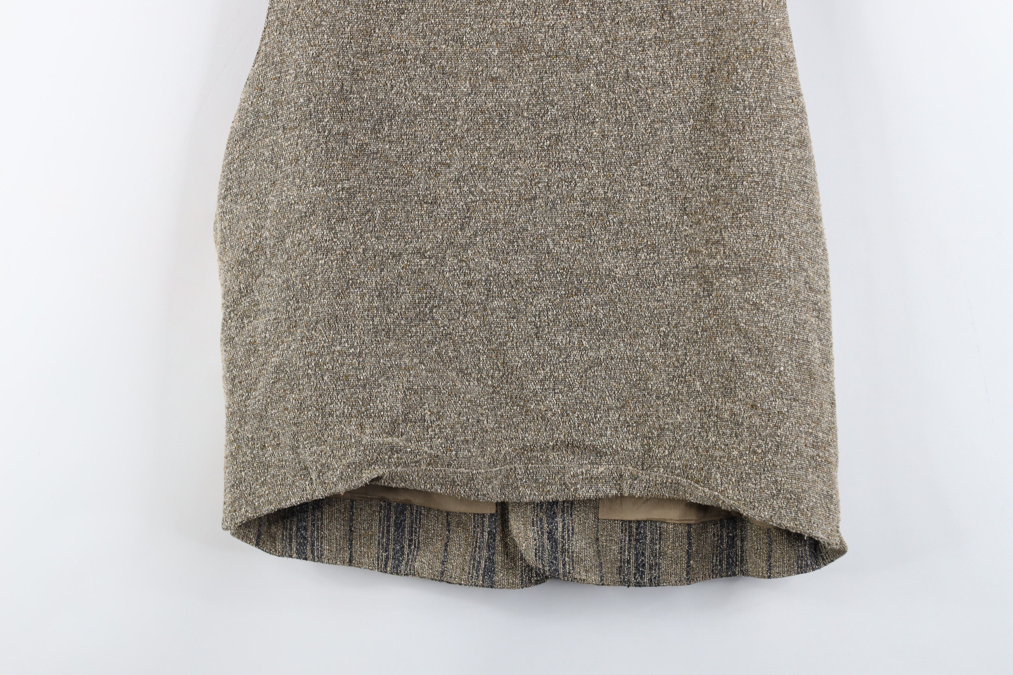 Vintage Vintage 90s Streetwear Silk Blend Tweed Button Vest Jacket Size US M / EU 48-50 / 2 - 13 Thumbnail