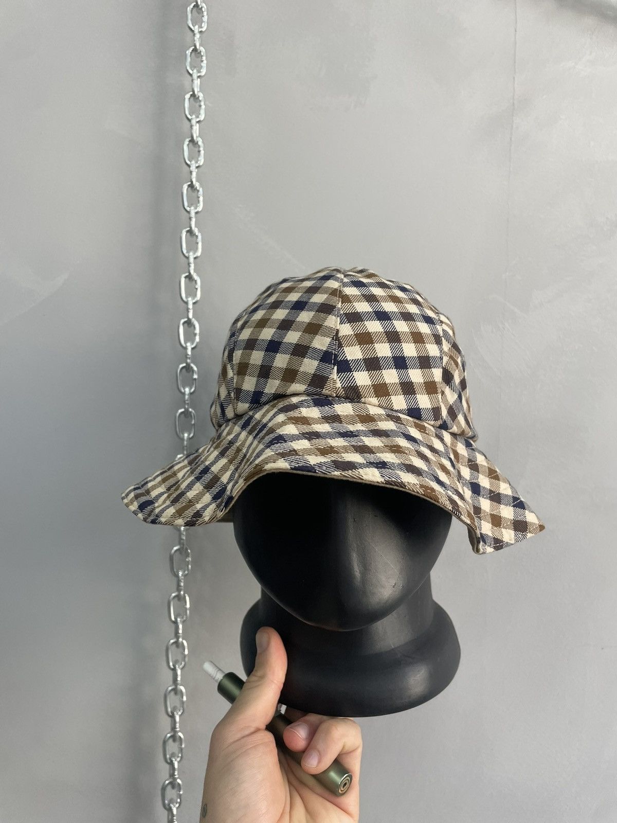Aquascutum England aquascutum reversible bucket hat panama Size ONE SIZE - 2 Thumbnail