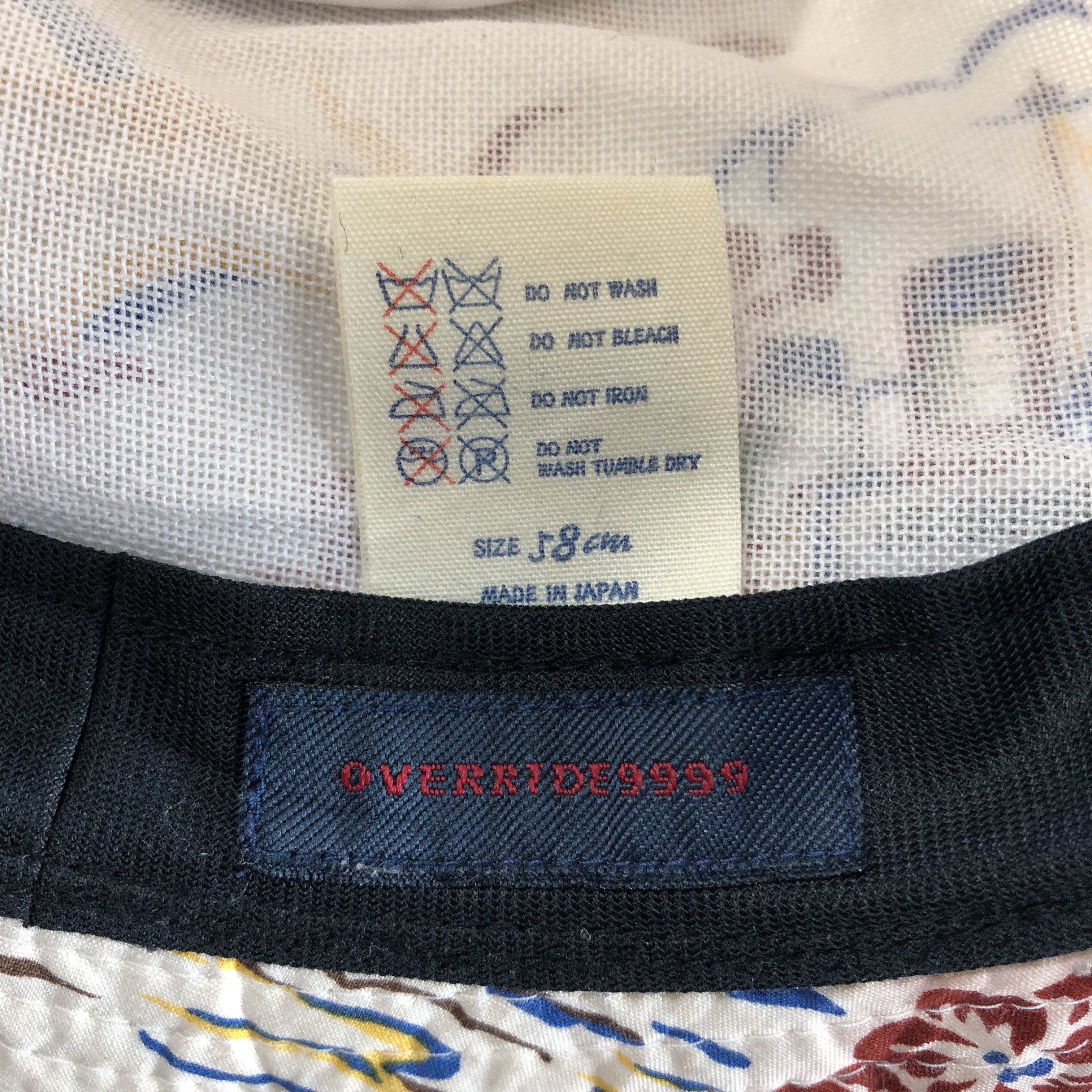 Japanese Brand × Vintage Womens Override9999 Boater Hats -D701 Size ONE SIZE - 4 Thumbnail