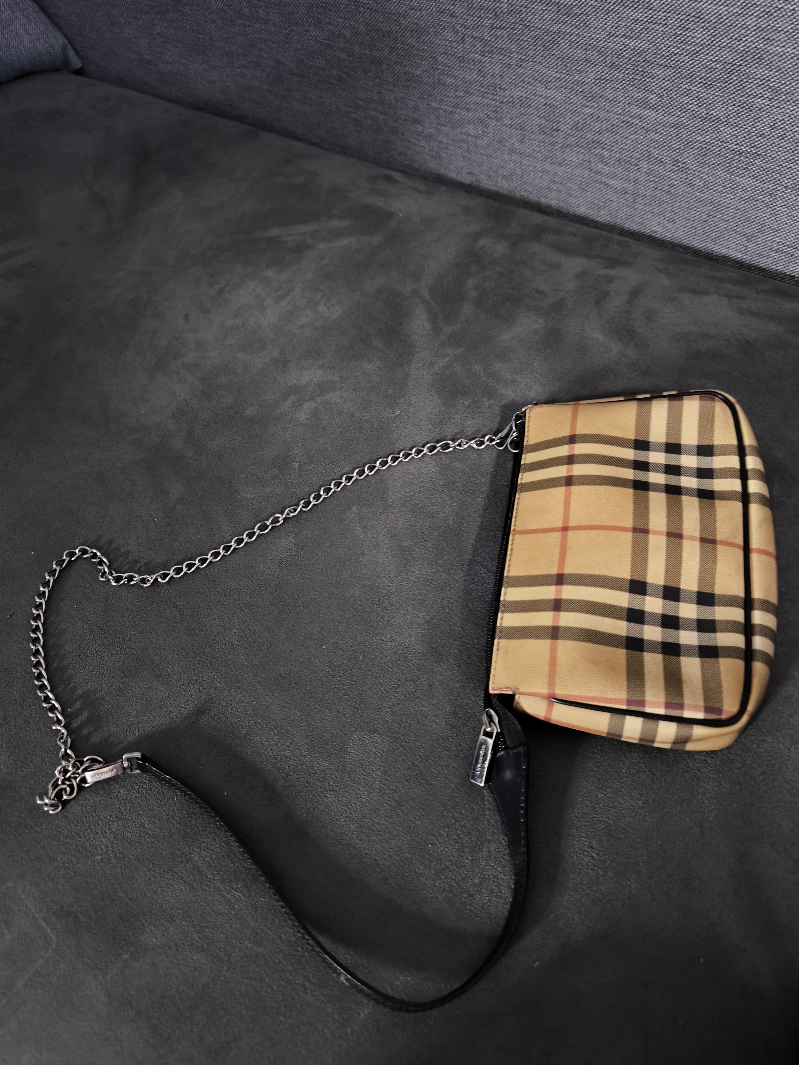 Burberry BURBERRY canvas Pochette Shoulder Bag Vintage Rare Size ONE SIZE - 14 Thumbnail