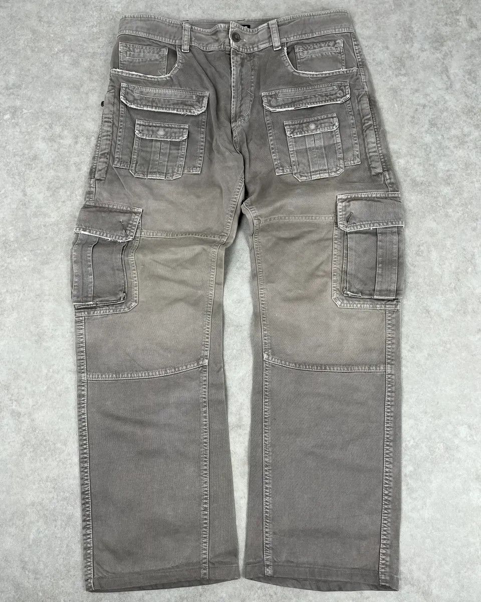 Dolce & Gabbana SS2008 Dolce & Gabbana Multi Pockets Grey Cargo Pants Size US 34 / EU 50 - 4 Thumbnail