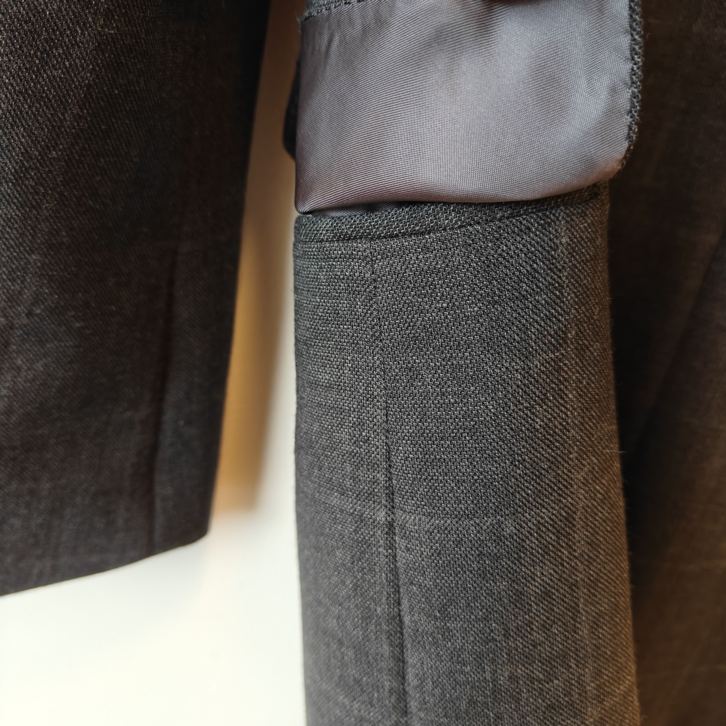 Ring Jacket Ring Jacket Grey Plaid Check Wool Blazer Made in Japan Size 46R - 19 Thumbnail