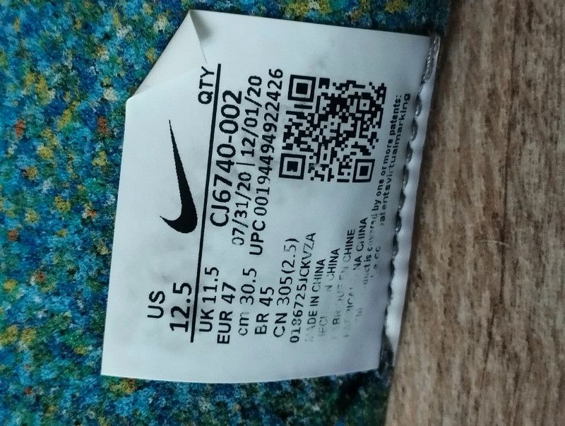 Nike Nike Vapormax 2020 Flyknit size 47 Size US 12.5 / EU 45-46 - 11 Thumbnail