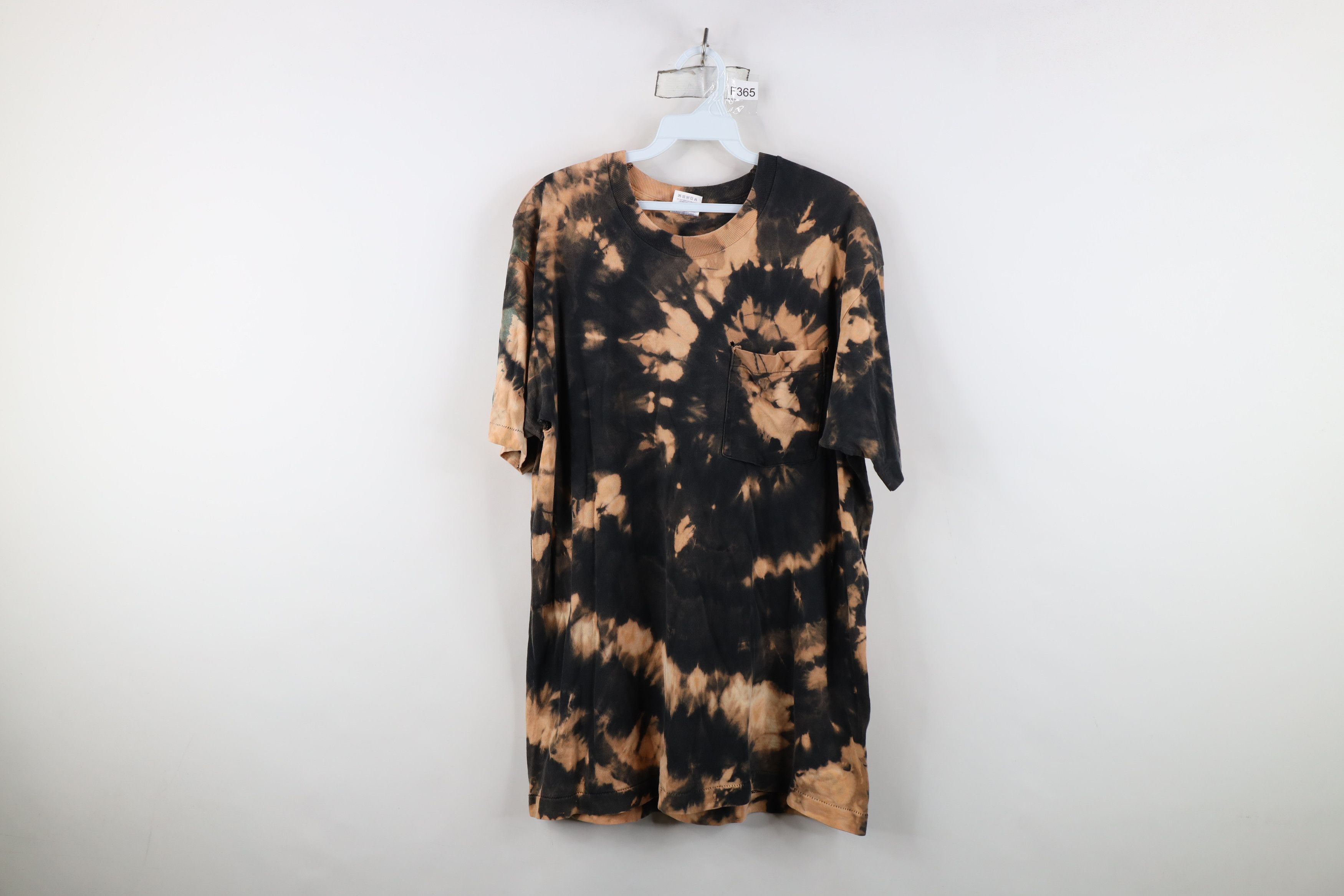 Vintage Vintage 90s Streetwear Blank Acid Wash Cotton T-Shirt USA Size US L / EU 52-54 / 3 - 1 Thumbnail
