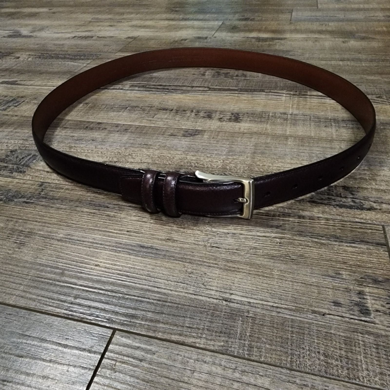 Perry Ellis New with tags Perry Ellis brown leather belt size 40 C Size 40 - 1 Thumbnail