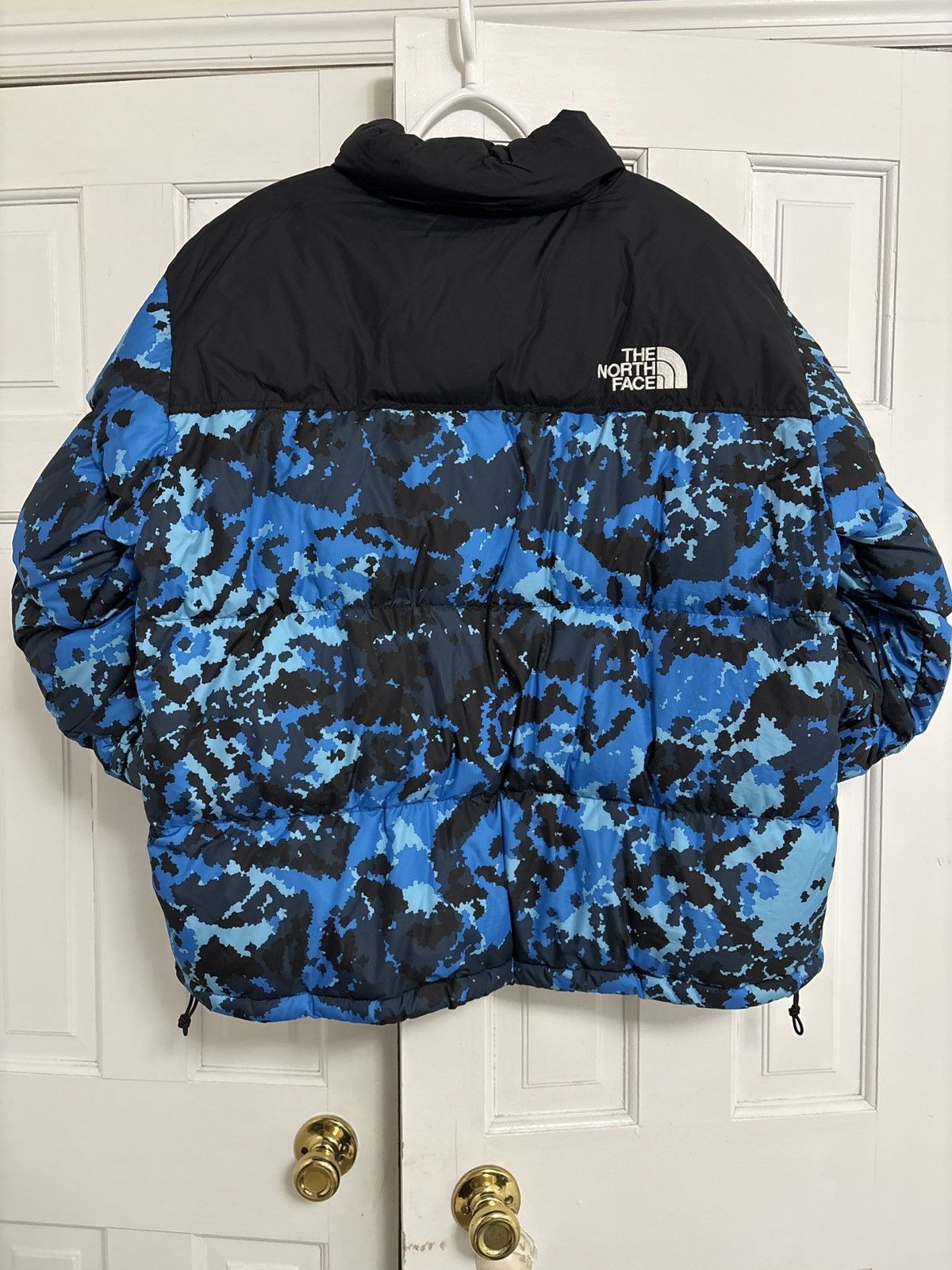 The North Face The North Face Nuptse Blue Digi Camo Size US XL / EU 56 / 4 - 2 Thumbnail