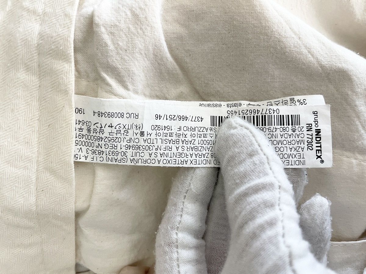 Designer STEAL! Zara White Leisure Pants Size US 36 / EU 52 - 7 Thumbnail