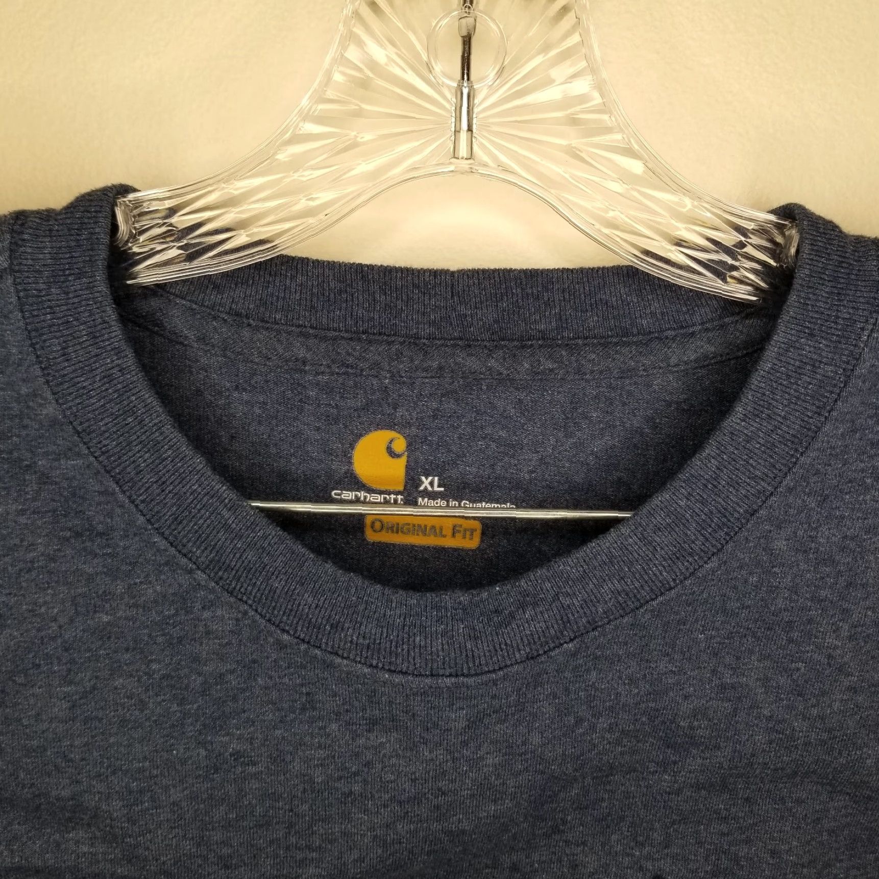Carhartt Carhartt Shirt Men XL Short Sleeve Blue T-Shirt Mens Size US XL / EU 56 / 4 - 3 Thumbnail
