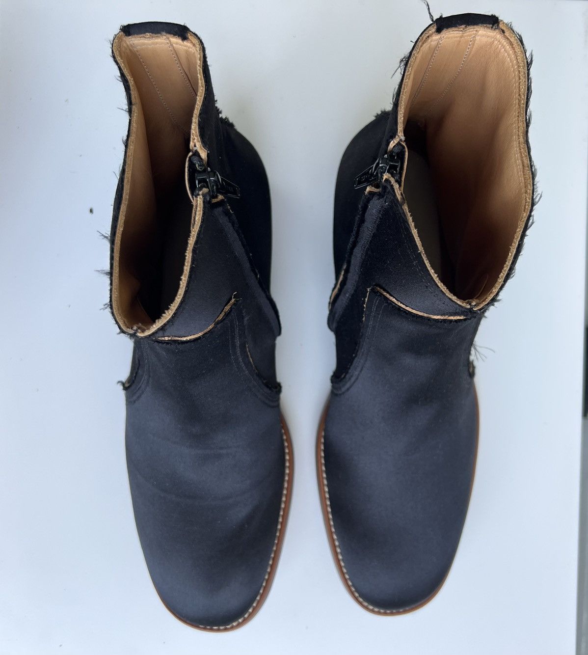 Maison Margiela Martin margiela satin tuxedo boots Size US 10 / EU 43 - 7 Thumbnail