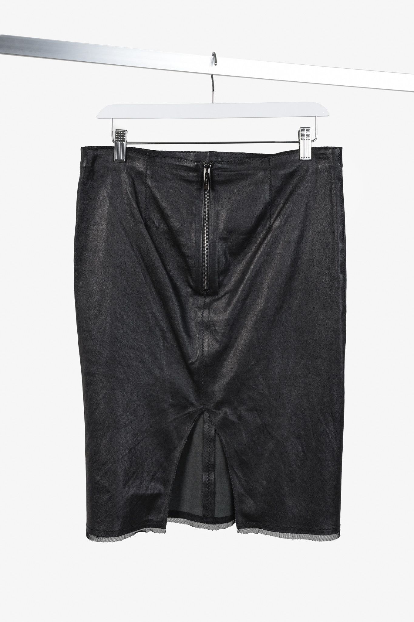 Marie Saint Pierre Marie Saint Pierre Anik Leather Pencil Skirt Size 31" - 2 Thumbnail
