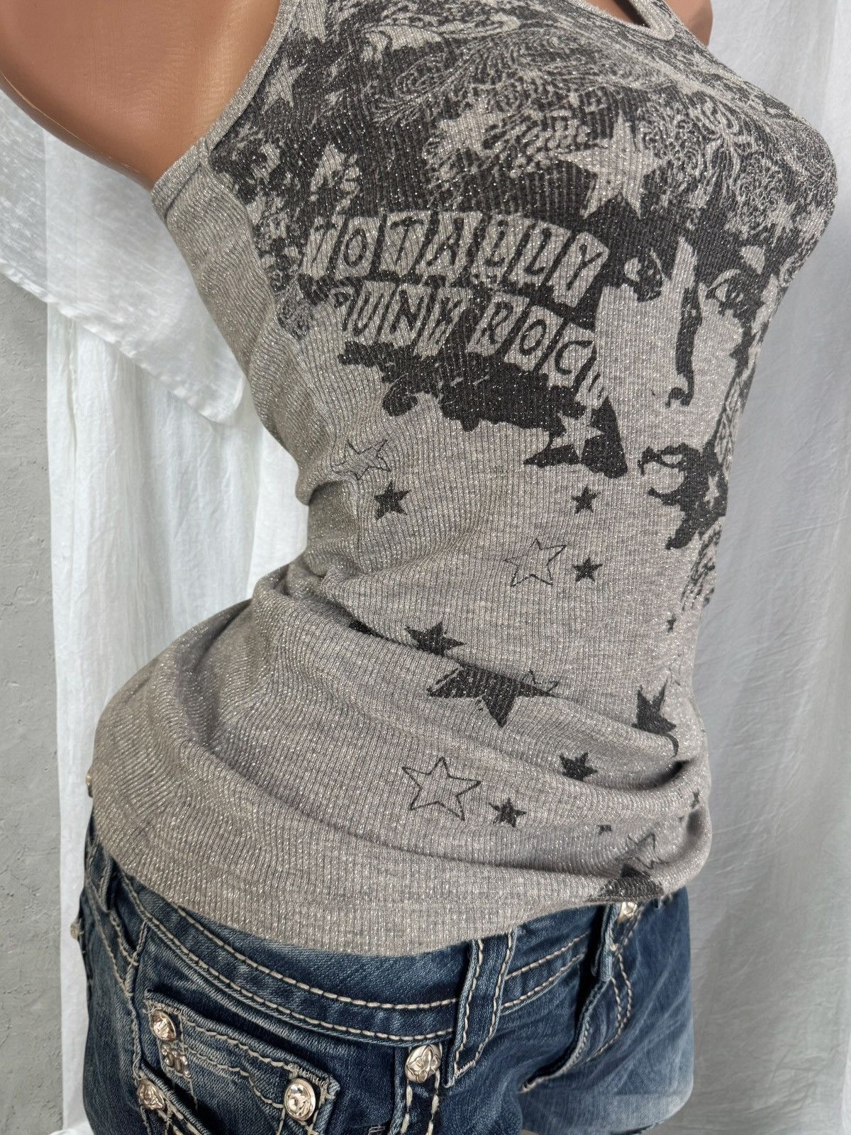 Hysteric Glamour 2000’s Aesthetic Super Sexy Glam Vintage Y2K Tank Top Size S / US 4 / IT 40 - 3 Thumbnail