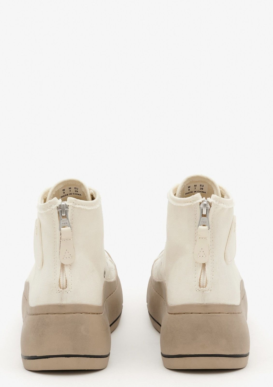 R13 R13 - Kurt Distressed Platform High Top Sneakers Size US 5 / IT 35 - 3 Thumbnail