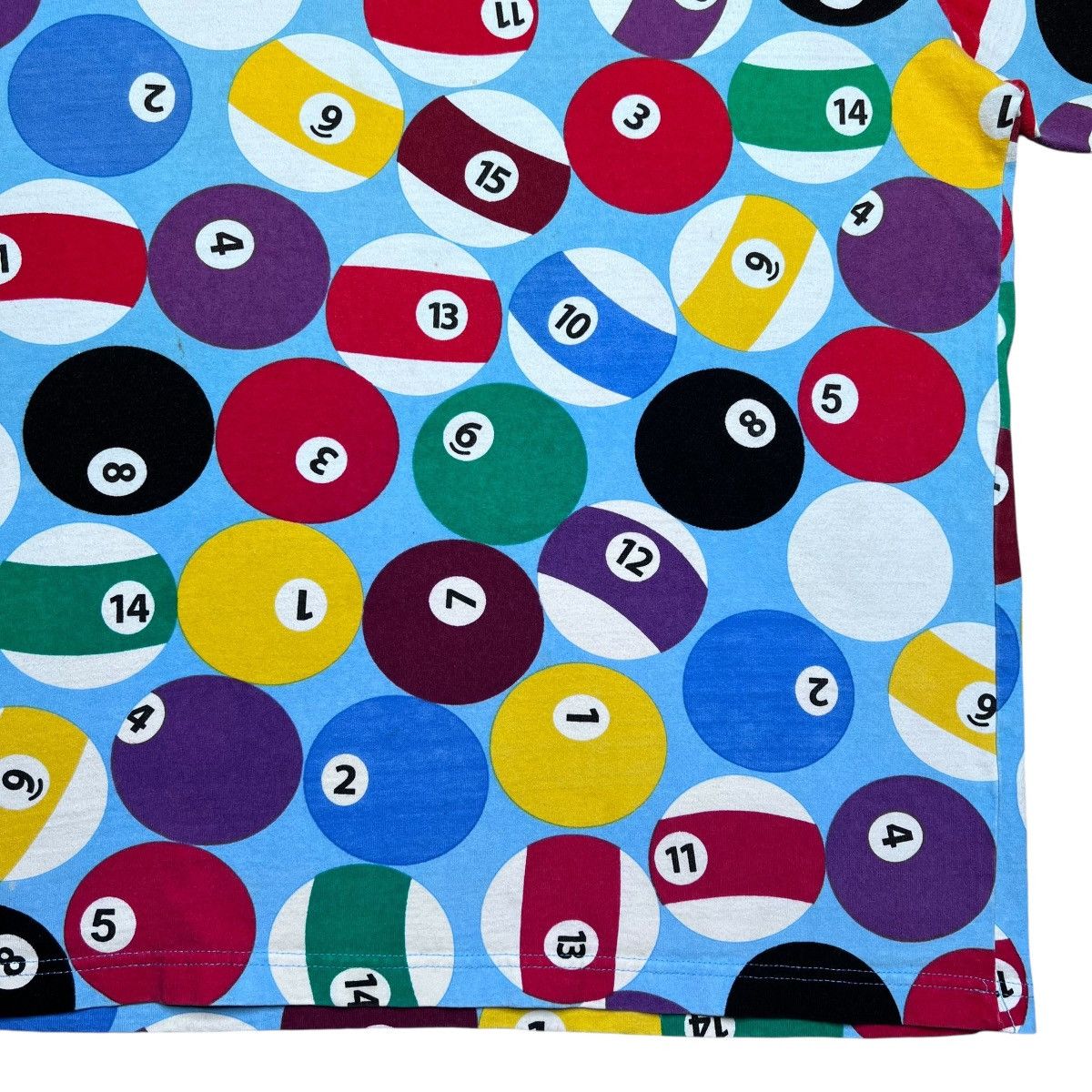 Vintage Vtg 2000s Billiards Pool Table All Over Print 3D Graphic Tee Size US XXL / EU 58 / 5 - 7 Thumbnail