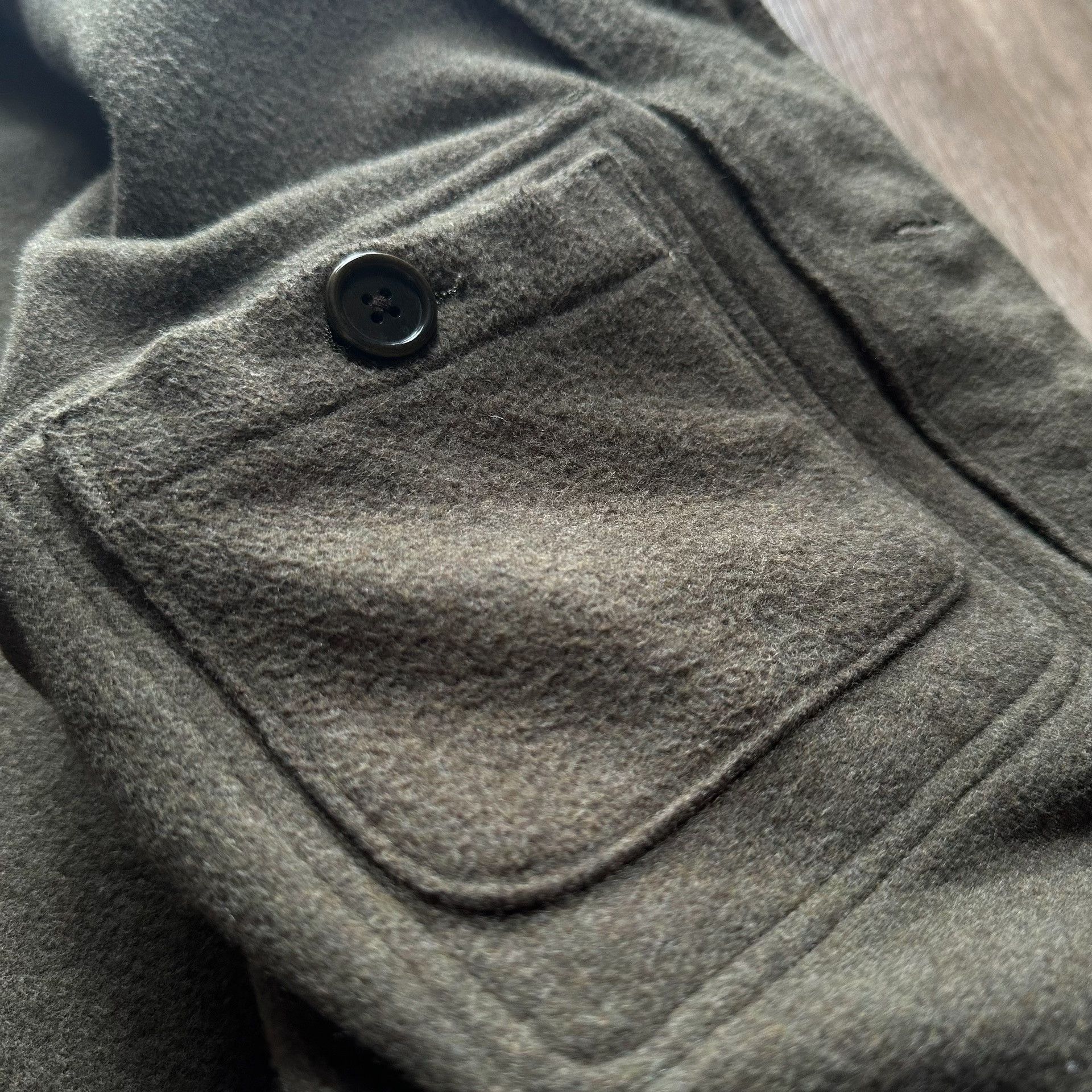 Orgueil ORGUEIL Olive Green Blanket Jacket Size US M / EU 48-50 / 2 - 6 Thumbnail
