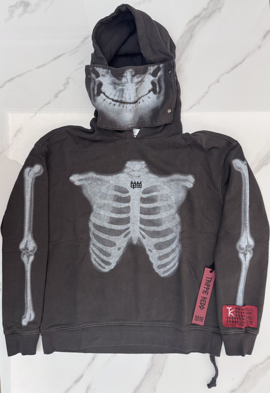 Ksubi × Trippie Redd Skeleton Biggie Hoodie | Grailed