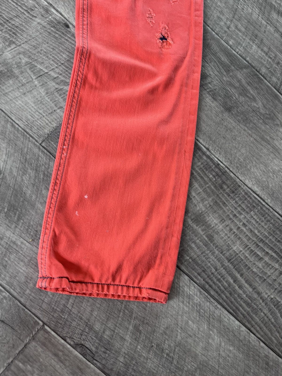 Diesel Rare Diesel D.N.A. S/S 2016 THAVAR Slim Skinny Distressed Size US 33 - 5 Thumbnail