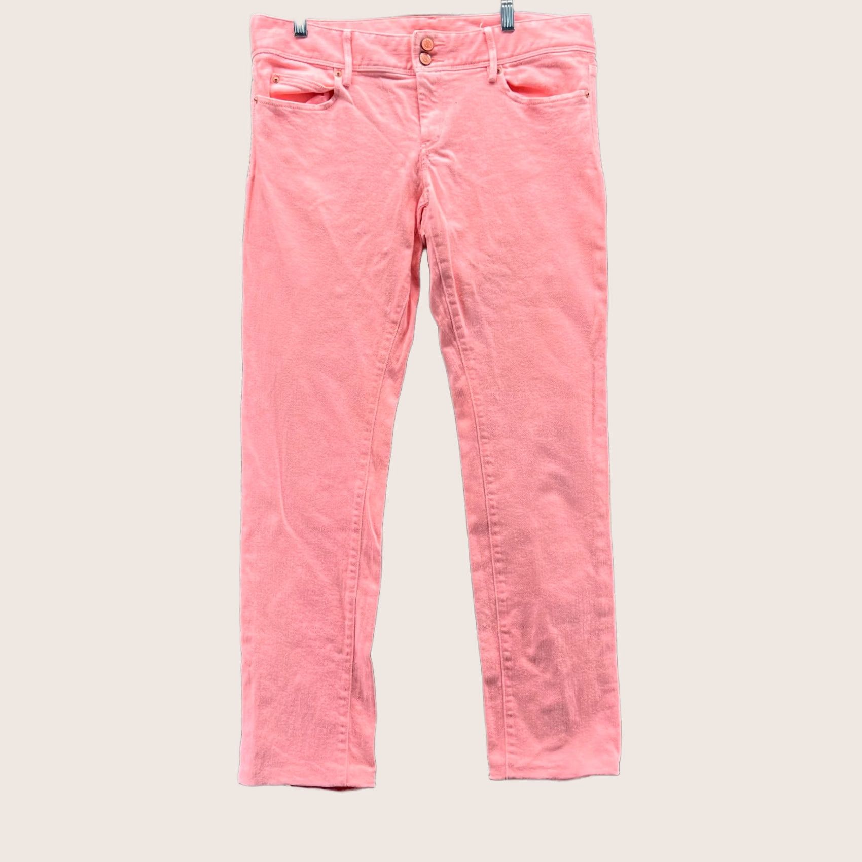 Lilly Pulitzer Lilly Pulitzer Pants Womens 10 Pink Chino Flat Front Jeans Pastel Straight Casual 31 In Inseam Size 32" / US 10 / IT 46 - 1 Thumbnail