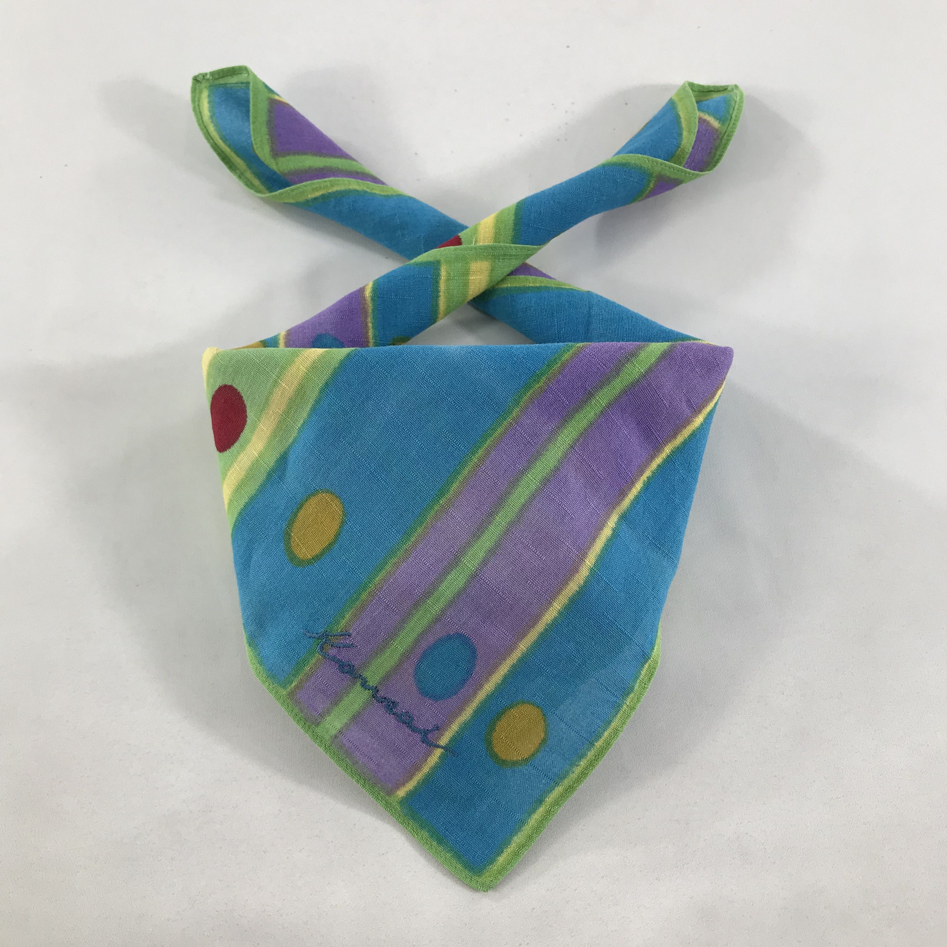 Kansai Yamamoto Kansai Bandana / Handkerchief / Neckerchief - S1842 Size ONE SIZE - 3 Thumbnail