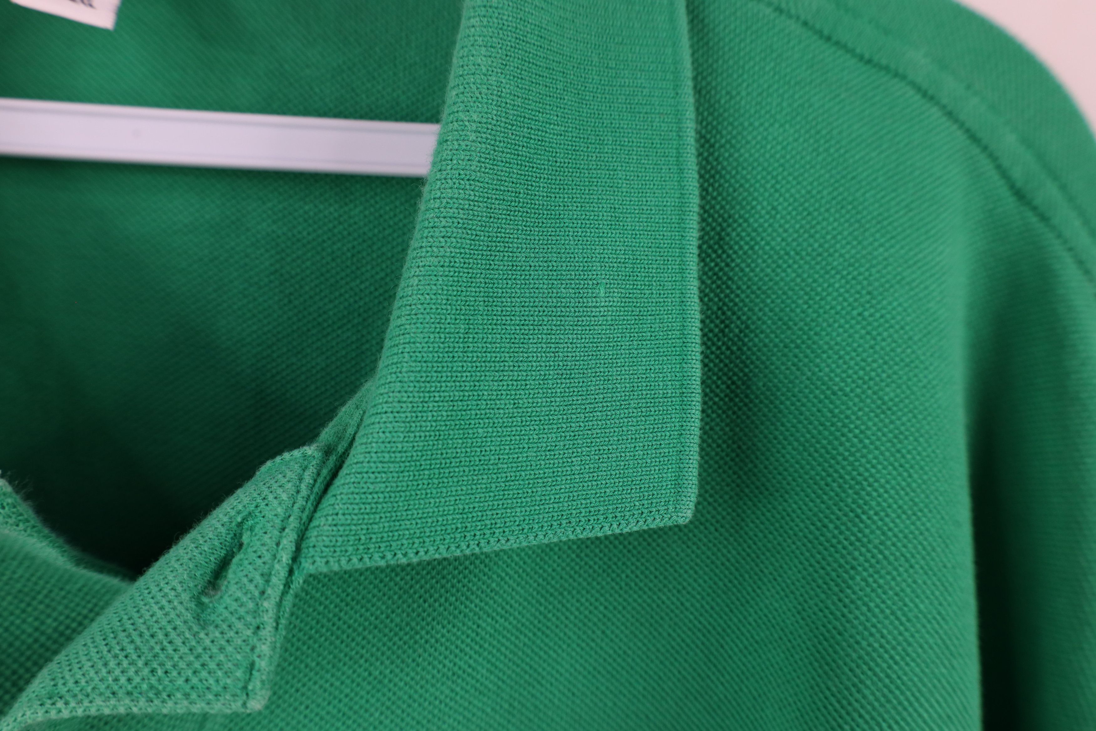 Lacoste Lacoste Logo Short Sleeve Collared Polo Shirt Kelly Green Size US XXL / EU 58 / 5 - 8 Thumbnail