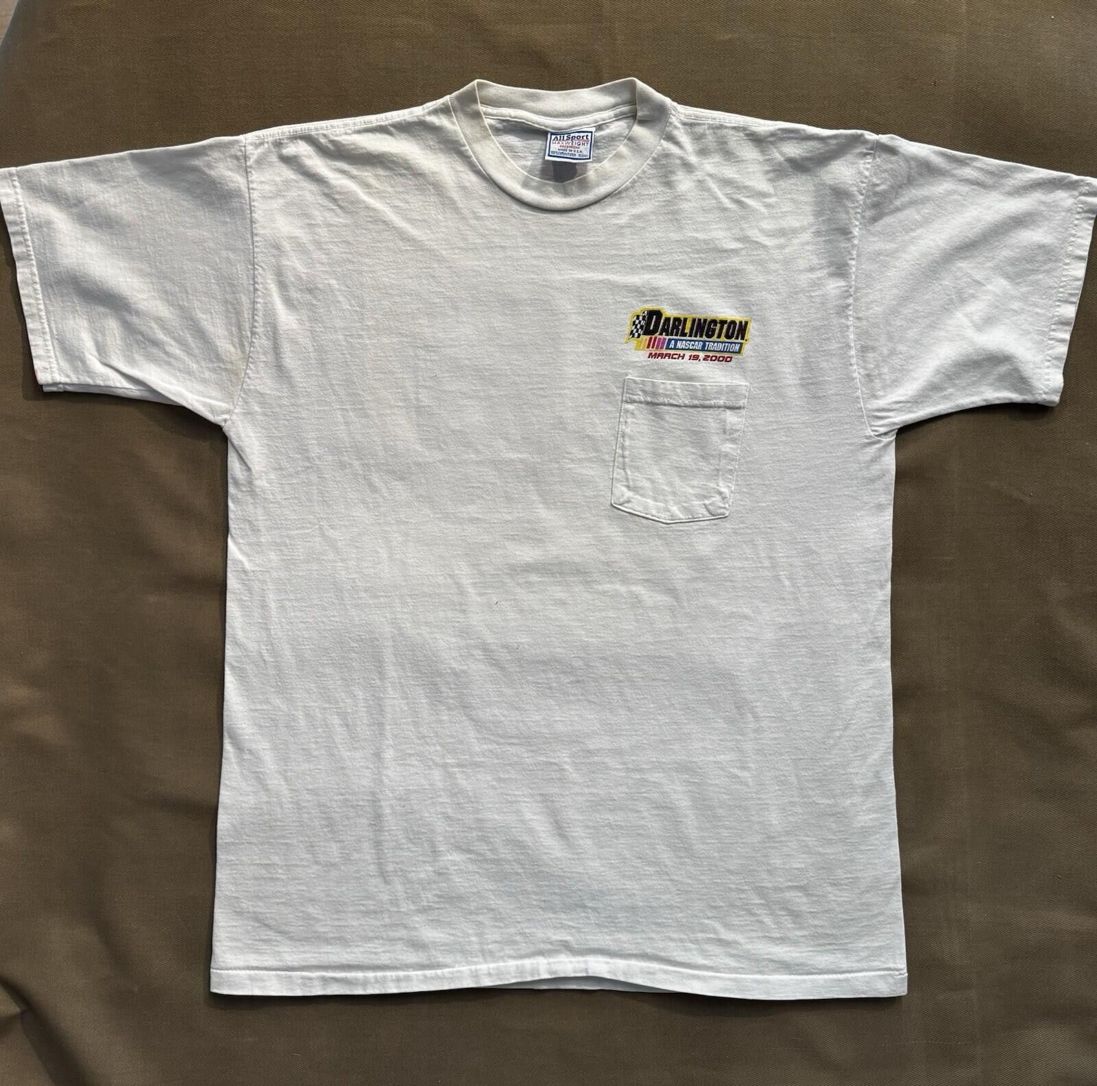 NASCAR Vintage Rare NASCAR 2000 Darlington 400 Auto Racing T-Shirt Size ONE SIZE - 2 Thumbnail