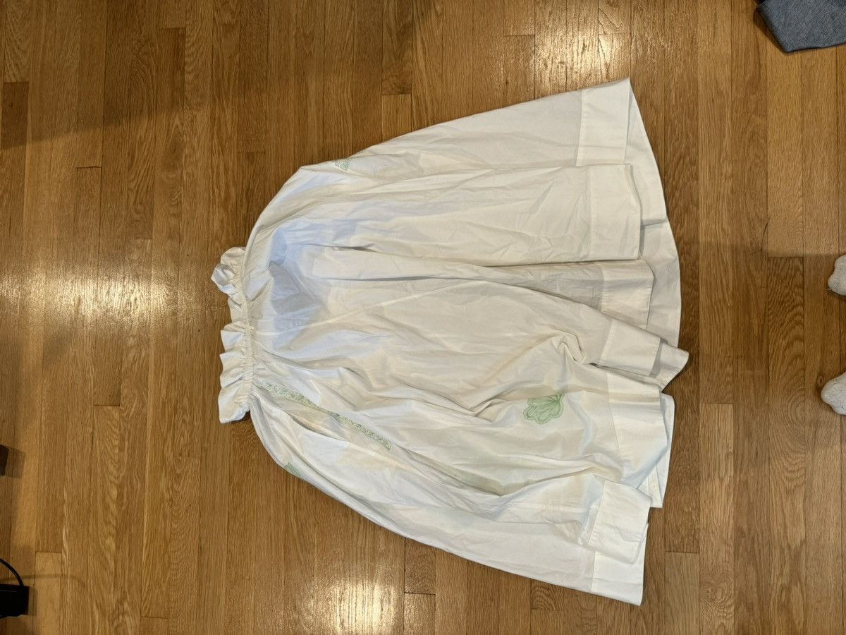Acne Studios Acne studios white floral embroidered skirt Size 24" / US 00 / IT 34 - 2 Thumbnail