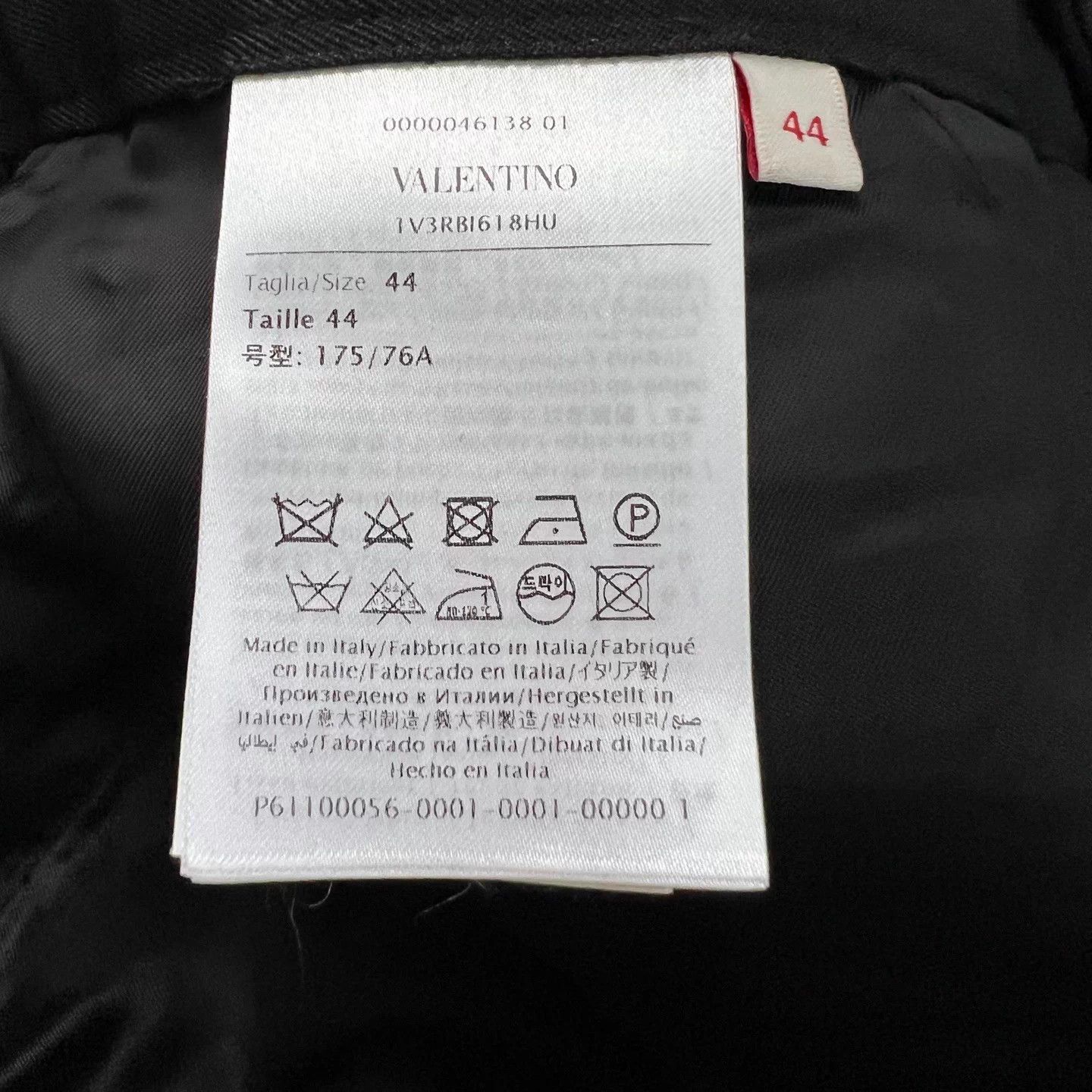 Valentino Valentino Black Rivet Hole 44 95 New Pants Size US 28 / EU 44 - 5 Thumbnail