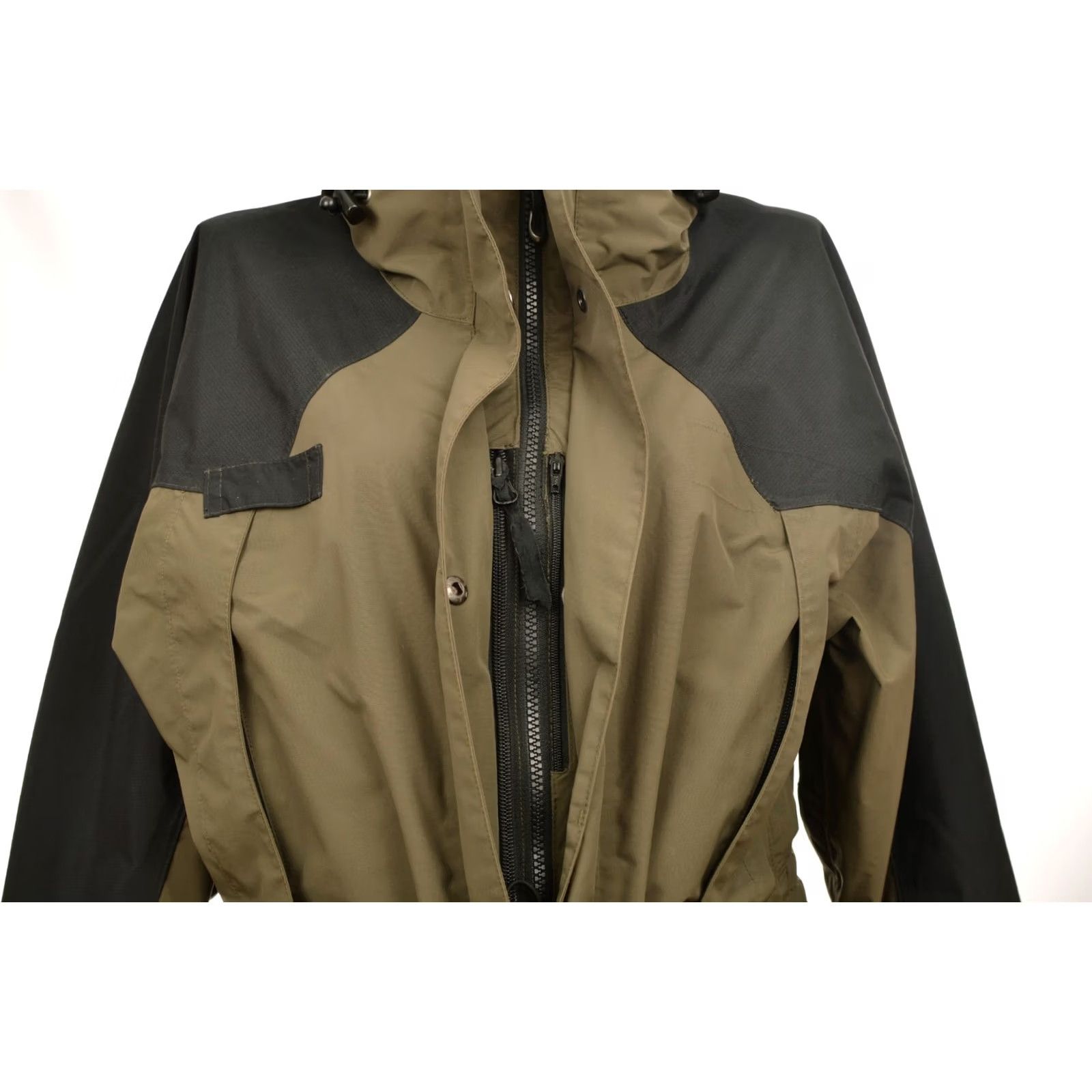 Vintage Keela Dual Protection System Womens Khaki Green Outdoor Hiking Jacket Size S / US 4 / IT 40 - 3 Thumbnail