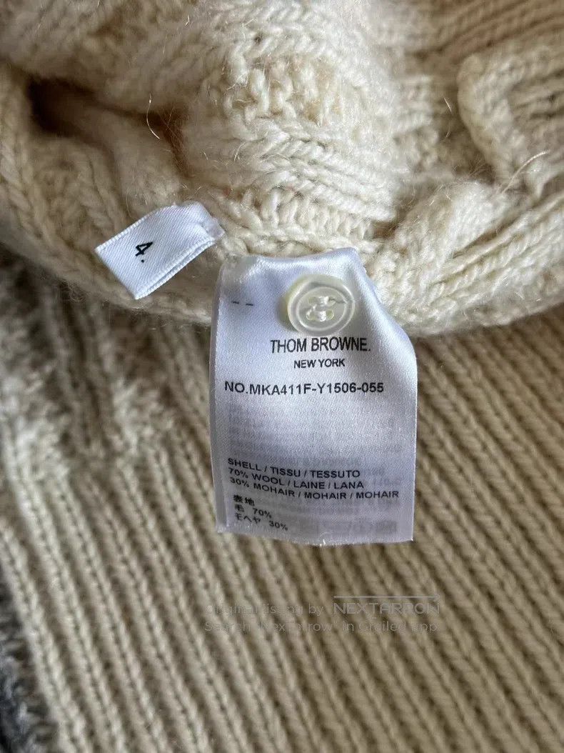Thom Browne Thom Browne Contrast Color Sweater Size US XL / EU 56 / 4 - 4 Thumbnail