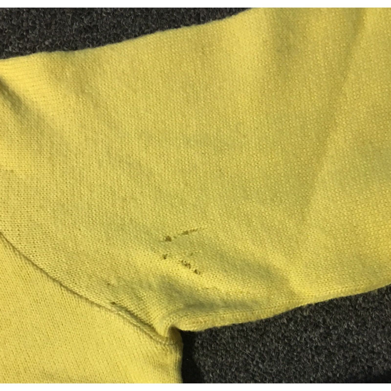 Vintage VINTAGE Track & Field Shirt S/M USA 1950s Yellow Wool Knit Letterman Sweater Varsity Cheerleader Men’s Boys Girls? Size S / US 4 / IT 40 - 6 Thumbnail