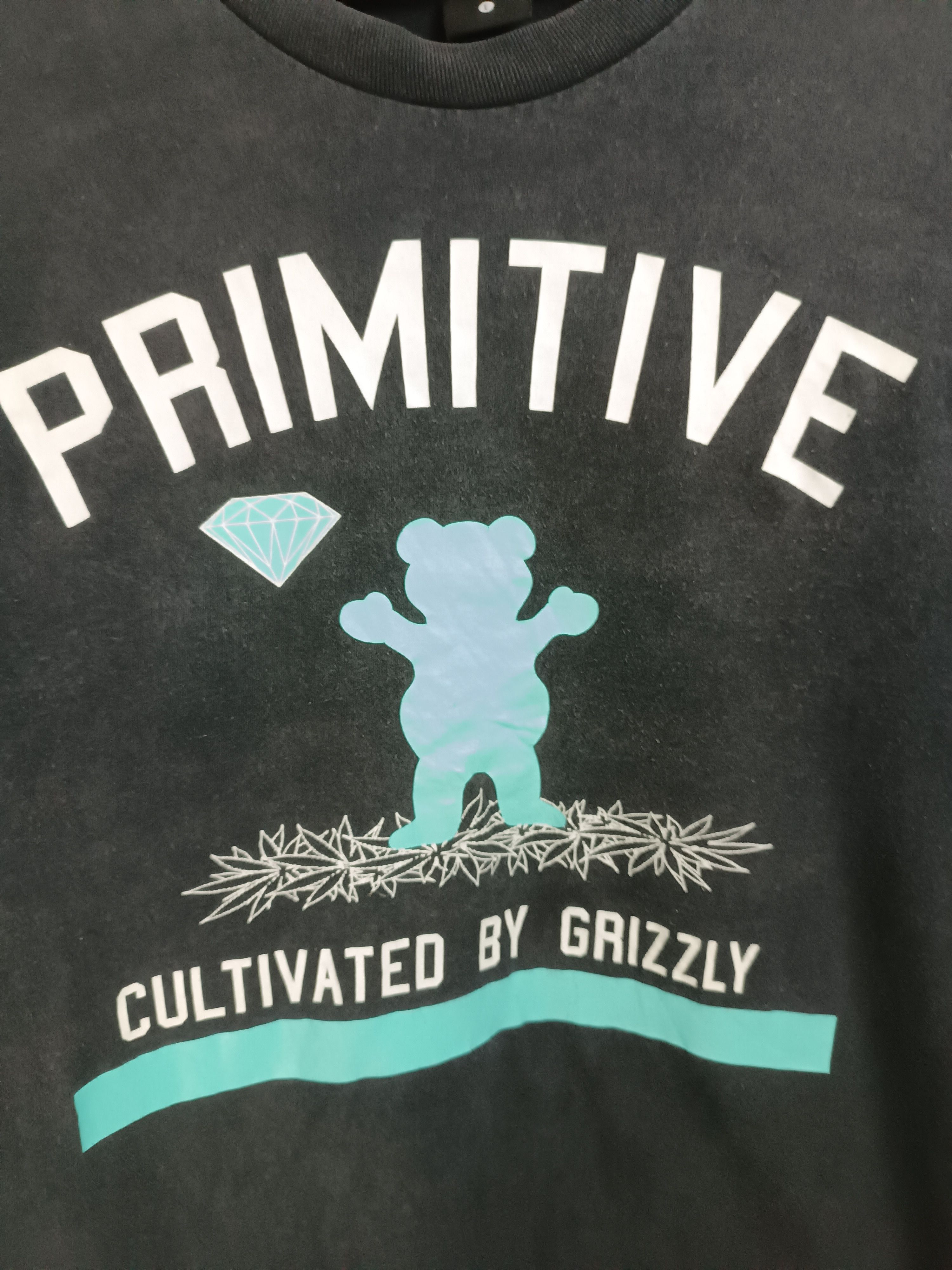 Primitive RARE🔥 FADED VINTAGE PRIMITIVE X DIAMOND GRIZZLY TEE SKATE Size US L / EU 52-54 / 3 - 7 Thumbnail