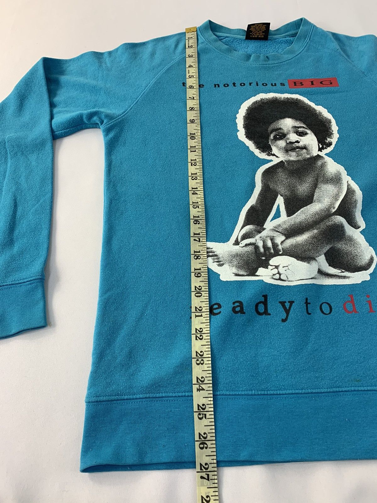 Rap Tees The Notorious Big Biggie Small Ready Die Black Baby Size US S / EU 44-46 / 1 - 8 Thumbnail
