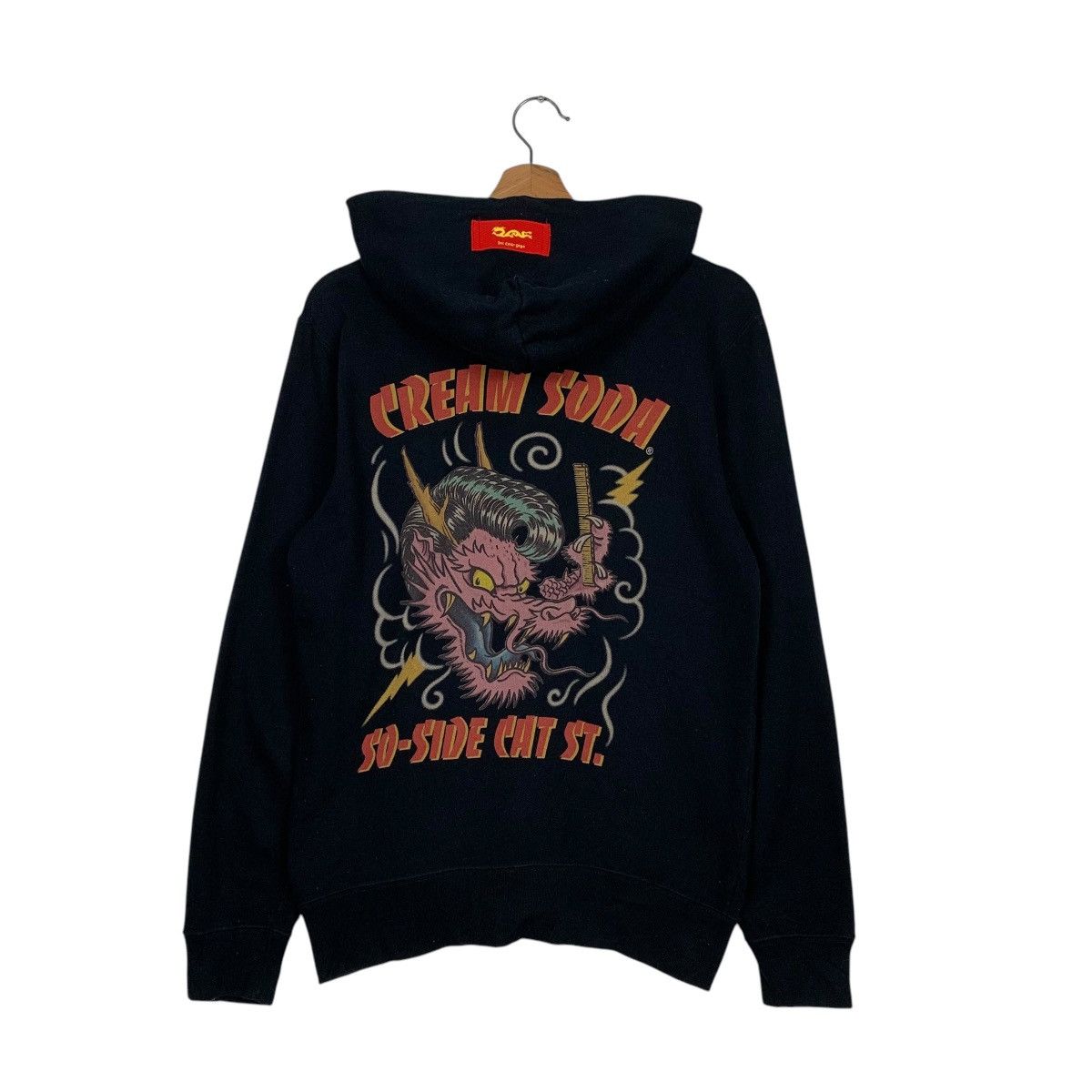 Japanese Brand Japanese Brand Cream Soda Devil Zipper Hoodie Size US M / EU 48-50 / 2 - 1 Thumbnail