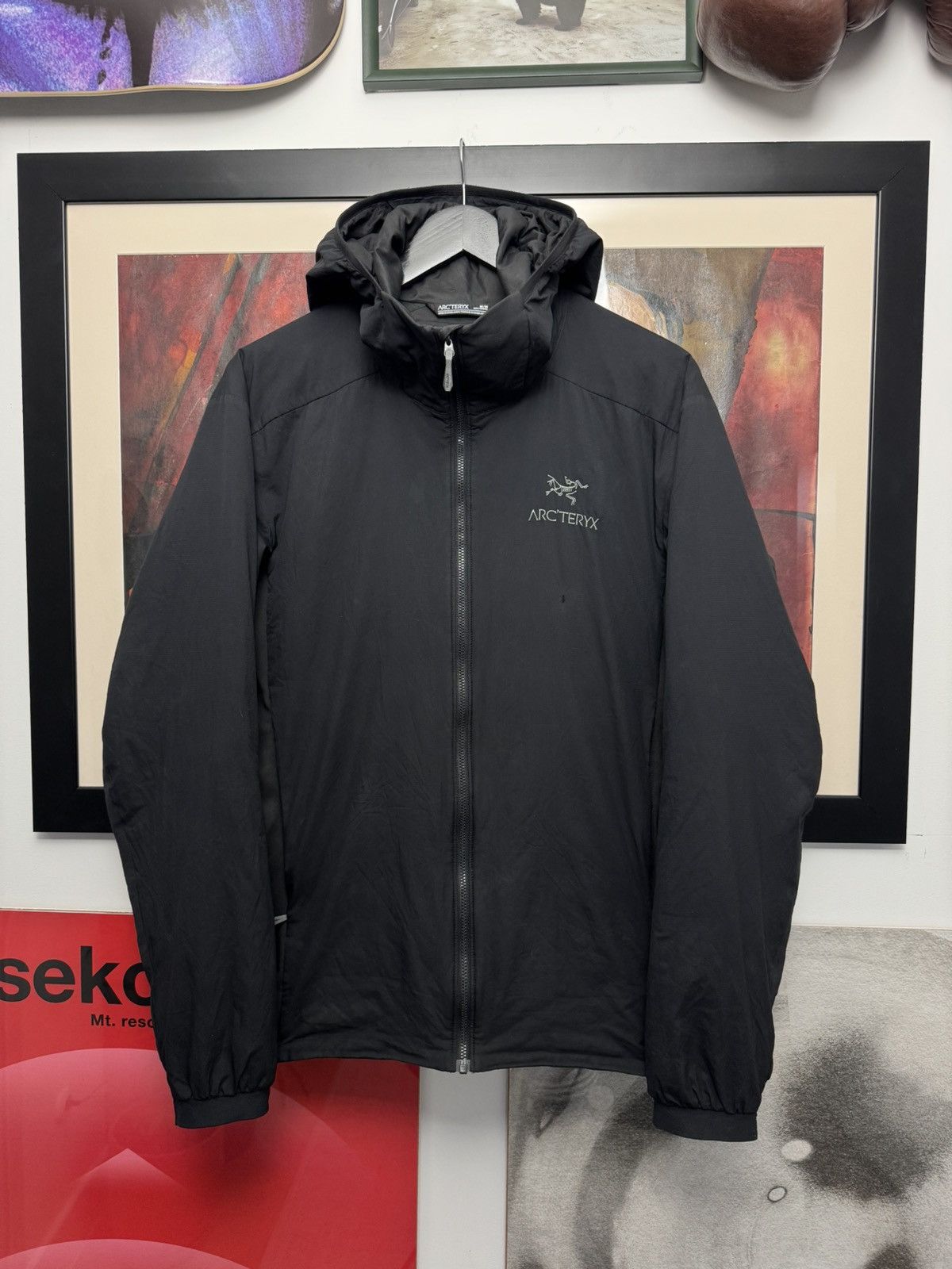 Arcteryx 2024 Atom LT Hoody Black Outdoor Light Jacket Hype