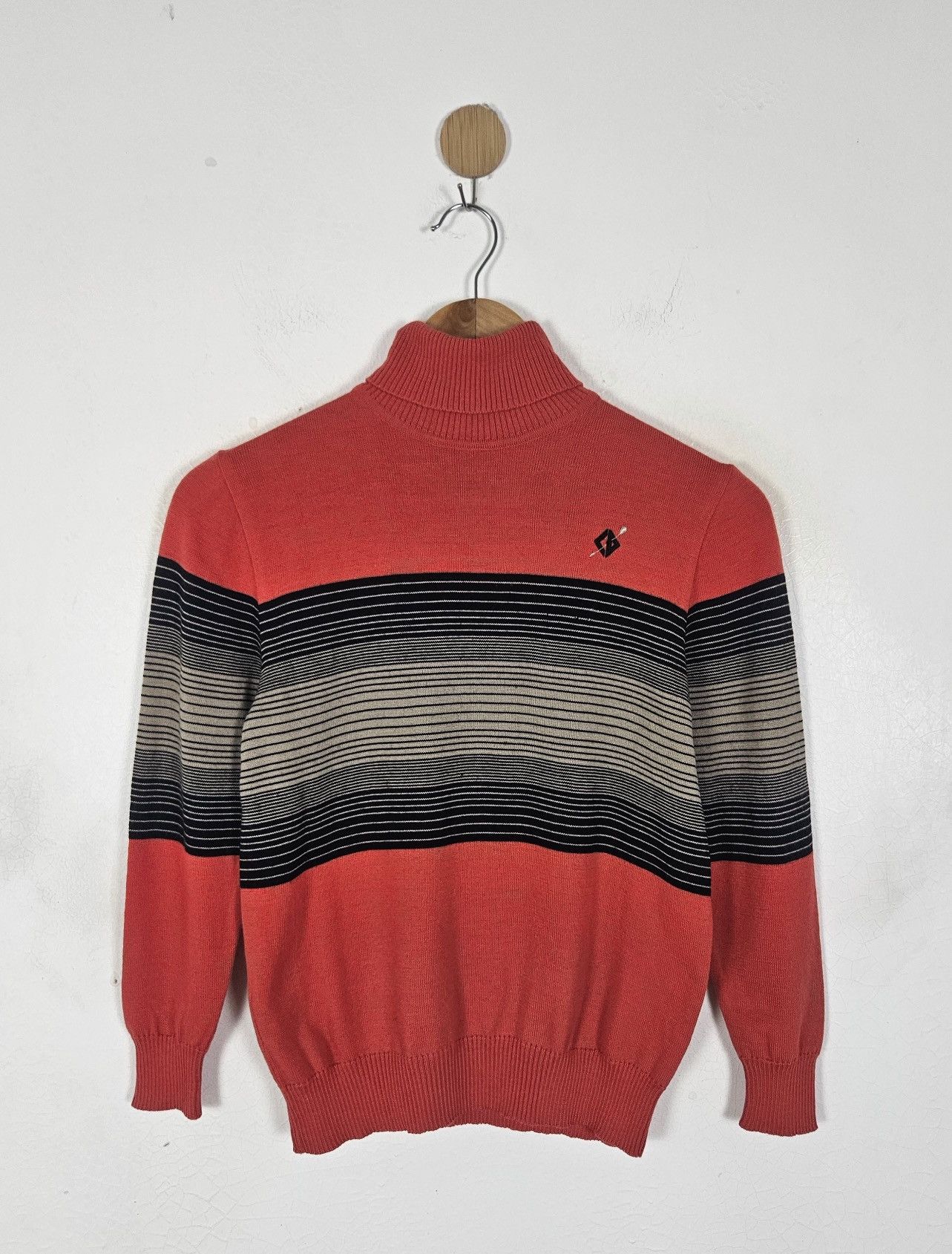 Christian Dior Monsieur Vintage Christian Dior pullover turtleneck knit sweater Size S / US 4 / IT 40 - 1 Thumbnail
