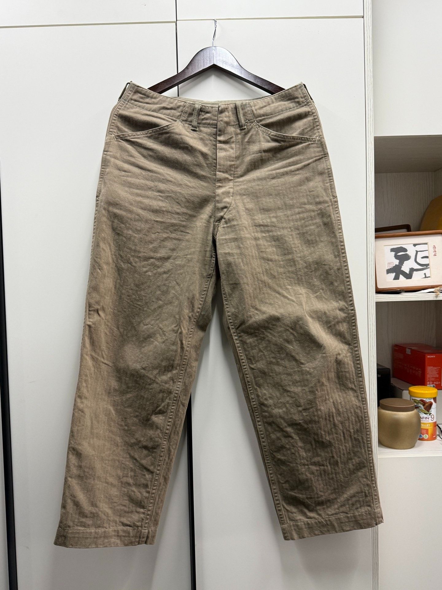 Warehouse Warehouse Japanese Herringbone Casual Pants Size US 31 - 1 Thumbnail