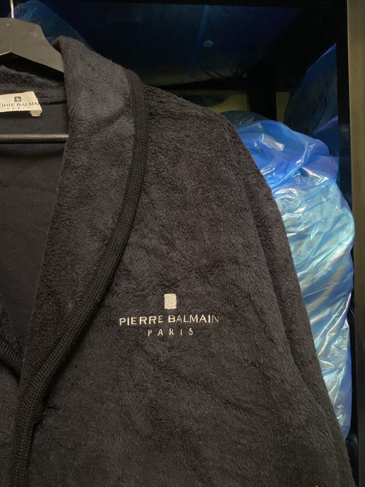 Pierre Balmain VINTAGE PIERRE BALMAIN DEEP PILE FLEECE JACKET Size US M / EU 48-50 / 2 - 6 Thumbnail