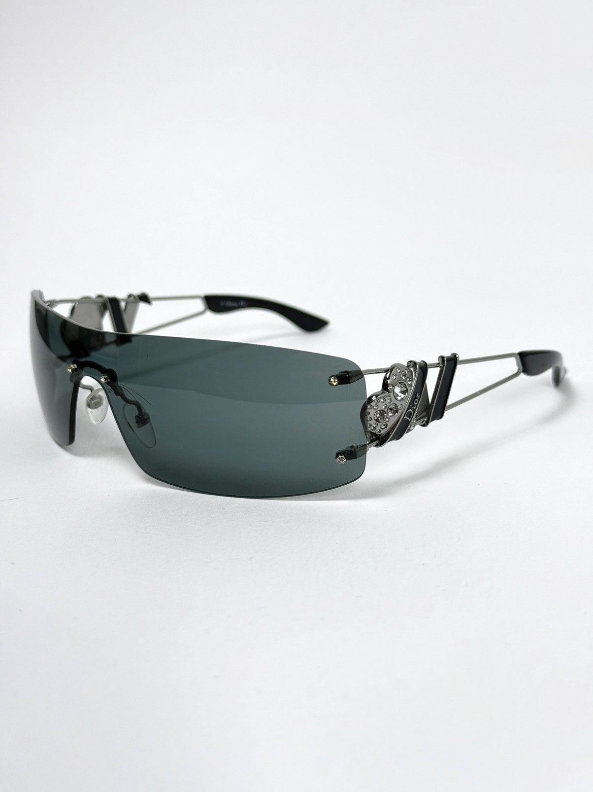 Dior Y2K DIOR HEART CORE MONOLENS SUNGLASSES Size ONE SIZE - 1 Thumbnail