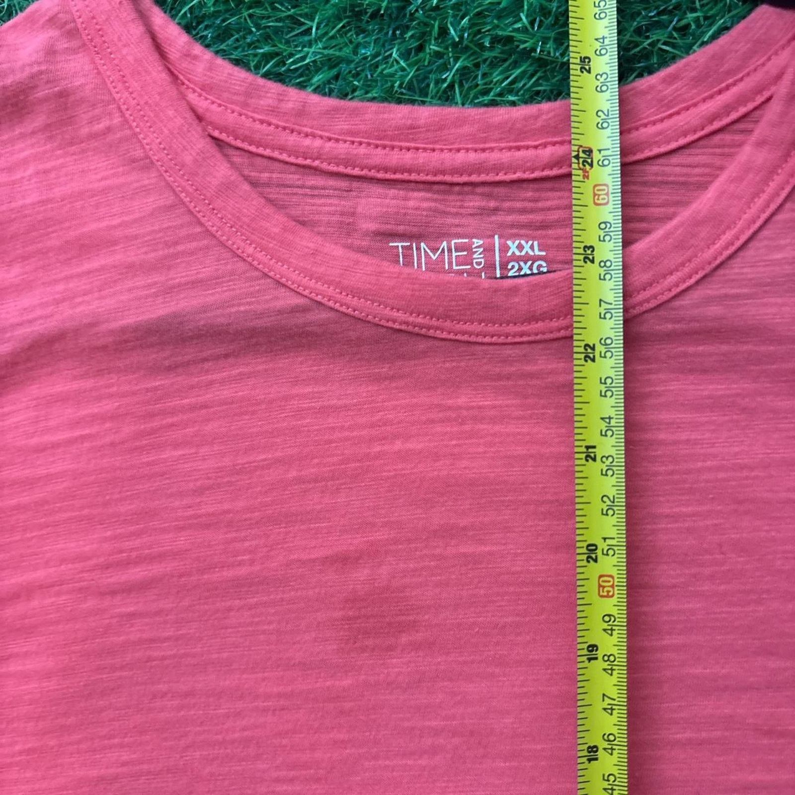Other Women's Coral Time + Tru Basic T-Shirt Size XXL / US 16-18 / IT 52-54 - 4 Thumbnail