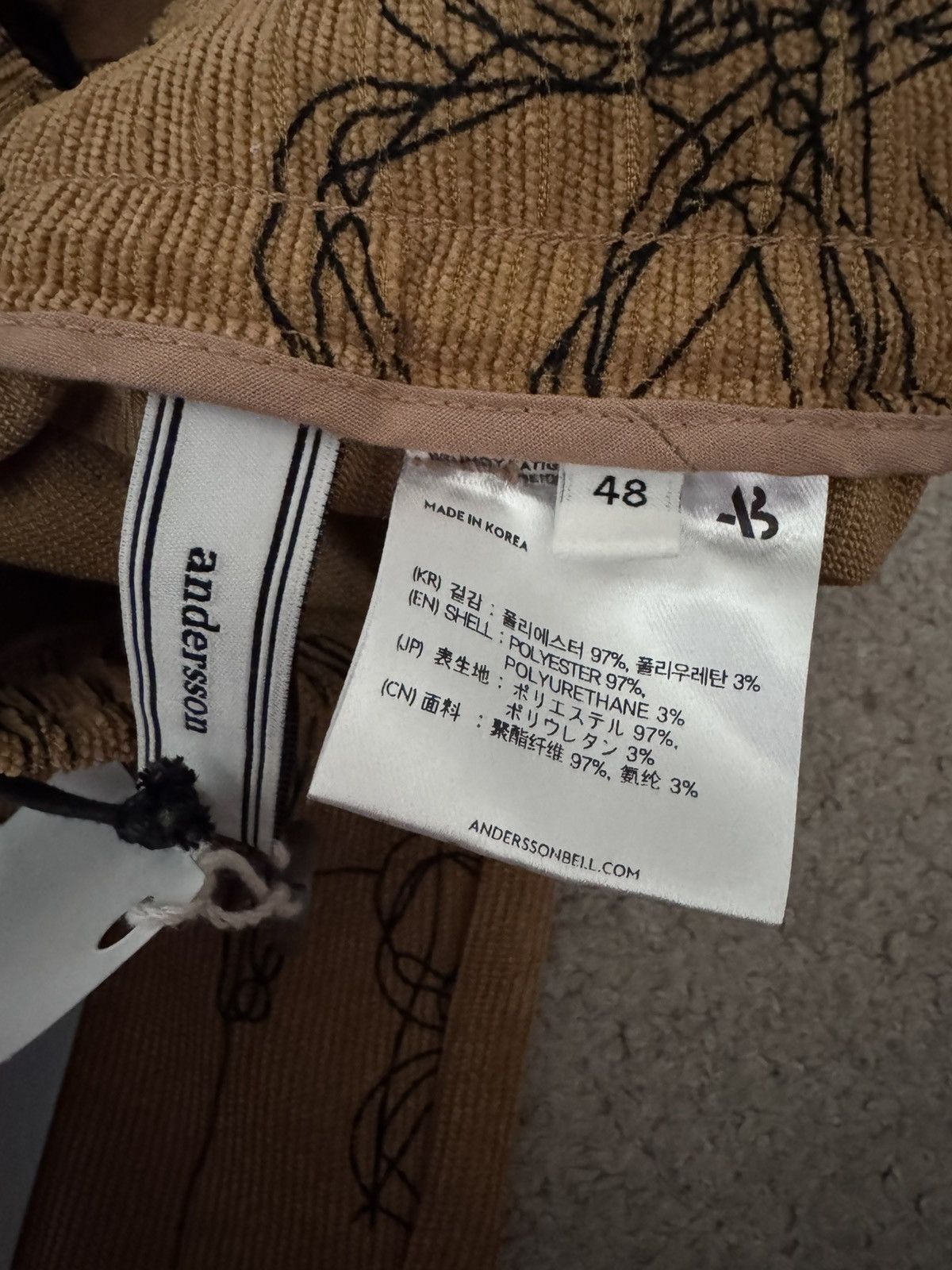 Andersson Bell Andersson Bell Brunoy fatigue pants size 48/32 Size US 32 / EU 48 - 3 Thumbnail