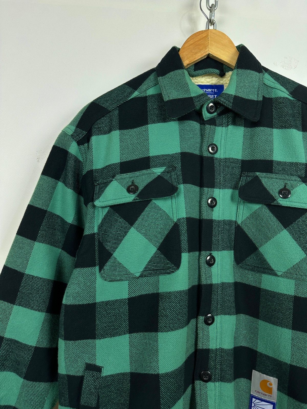 Carhartt Wip Carhartt WIP x Gosha Rubchinskiy PACCBET Shirt Sherpa Jacket Size US S / EU 44-46 / 1 - 6 Thumbnail